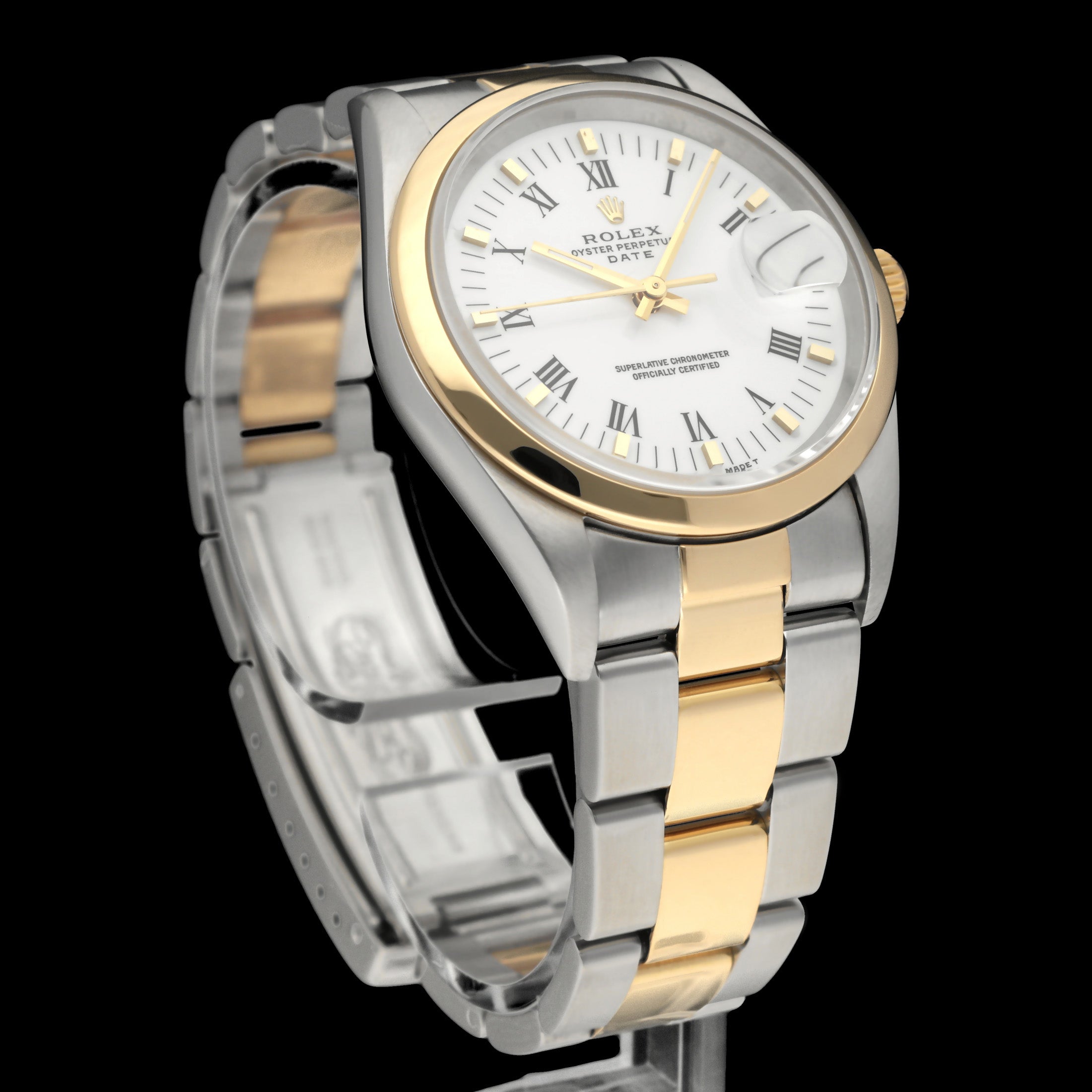 Rolex Oyster Perpetual Date 15203 - 2000 - Rolex horloge - Rolex kopen - Rolex heren horloge - Trophies Watches
