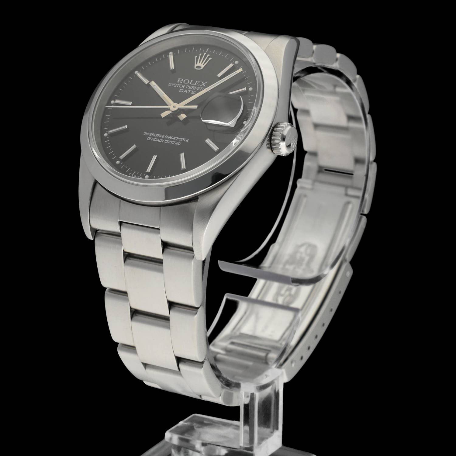 Rolex Oyster Perpetual Date 15200 - 1996 - Rolex horloge - Rolex kopen - Rolex heren horloge - Trophies Watches