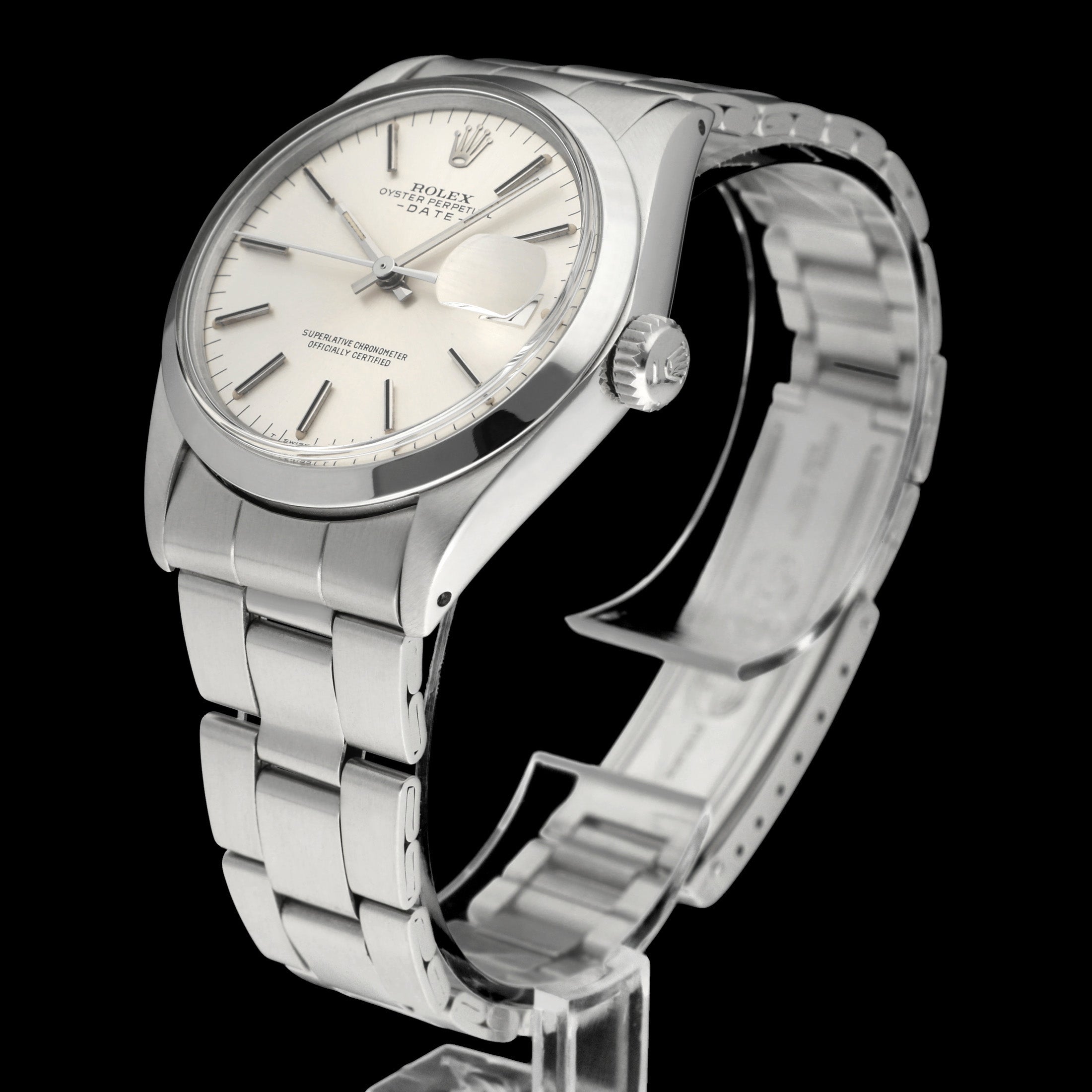 Rolex Oyster Perpetual Date 1500 - 1972 - Rolex horloge - Rolex kopen - Rolex heren horloge - Trophies Watches