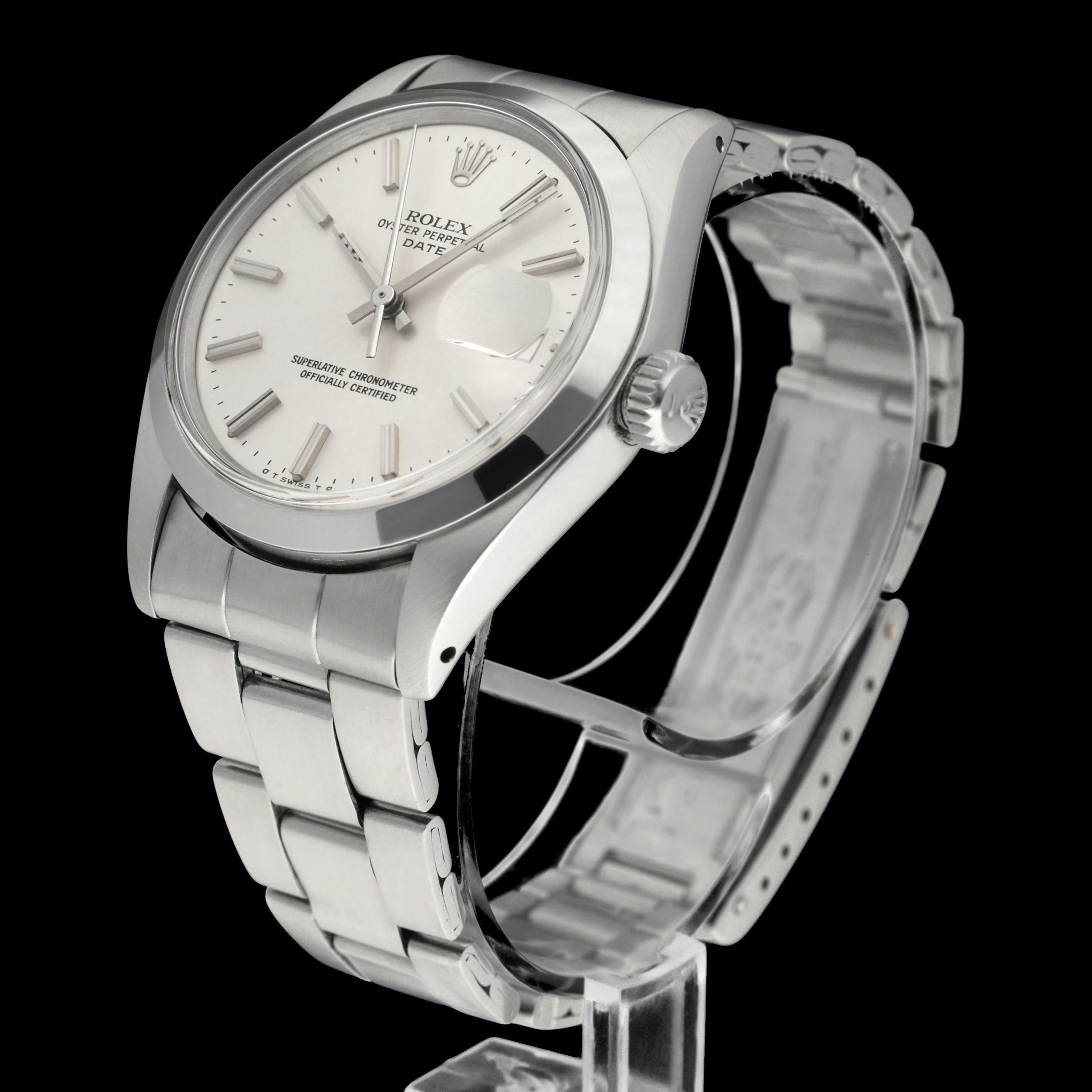 Rolex Oyster Perpetual Date 1500 - 1974 - Sigma Dial - Rolex horloge - Rolex kopen - Rolex heren horloge - Trophies Watches