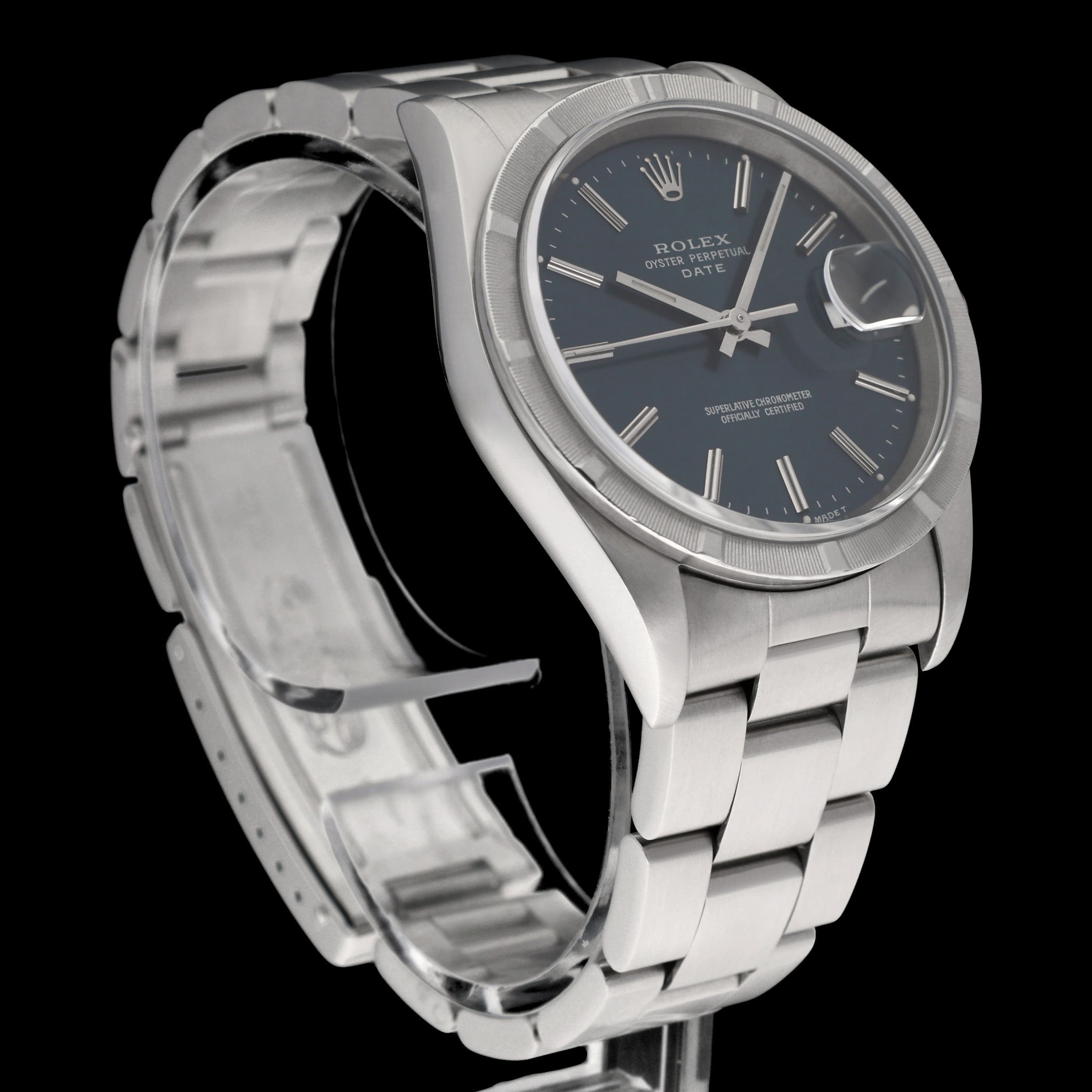 Rolex Oyster Perpetual Date 15210 - 1993 - Rolex horloge - Rolex kopen - Rolex heren horloge - Trophies Watches