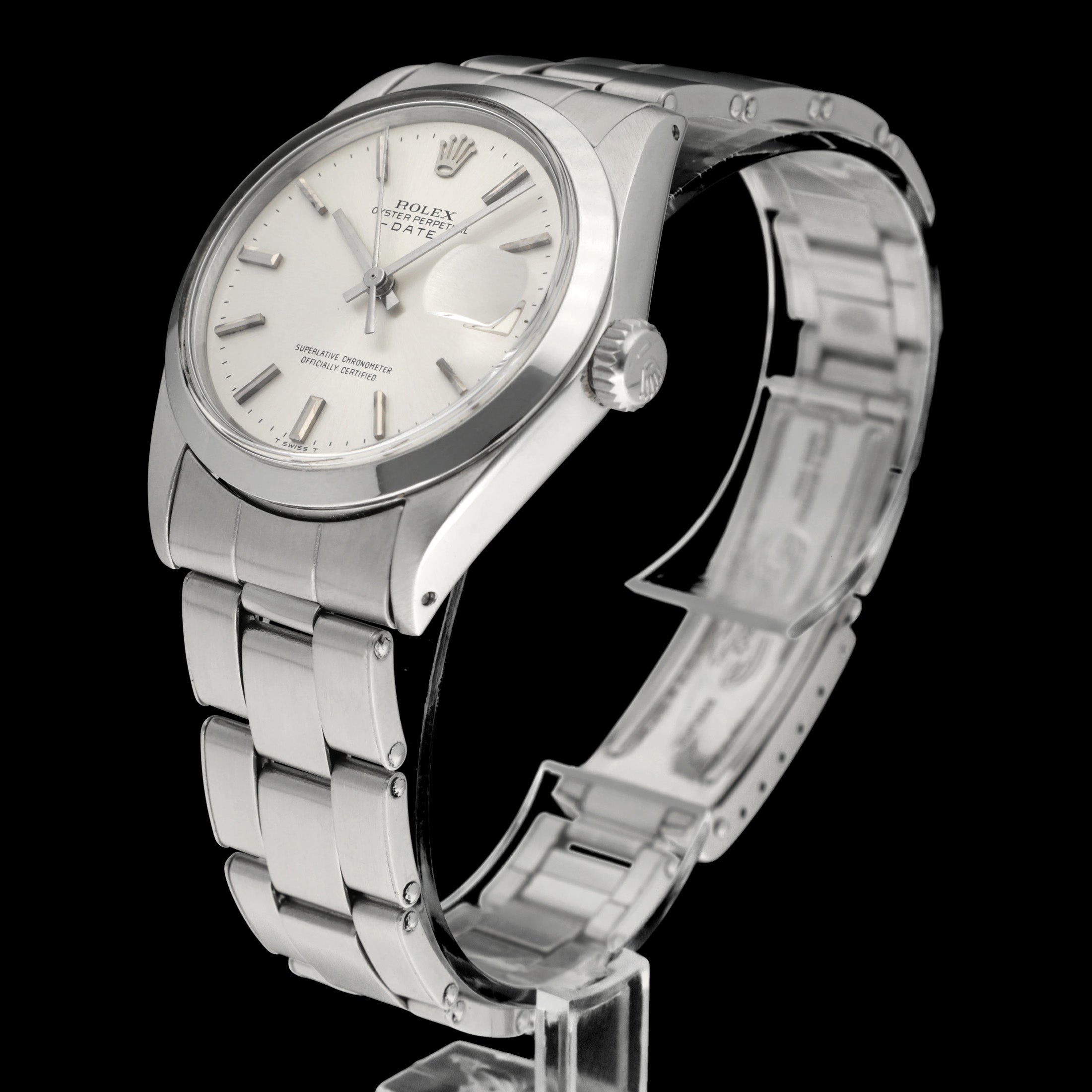 Rolex Oyster Perpetual Date 1500 - 1969 - Rolex horloge - Rolex kopen - Rolex heren horloge - Trophies Watches