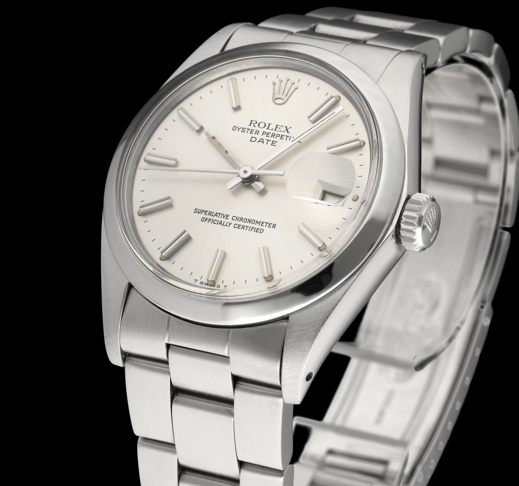 Rolex Oyster Perpetual Date 1500 - 1974 - Rolex horloge - Rolex kopen - Rolex heren horloge - Trophies Watches