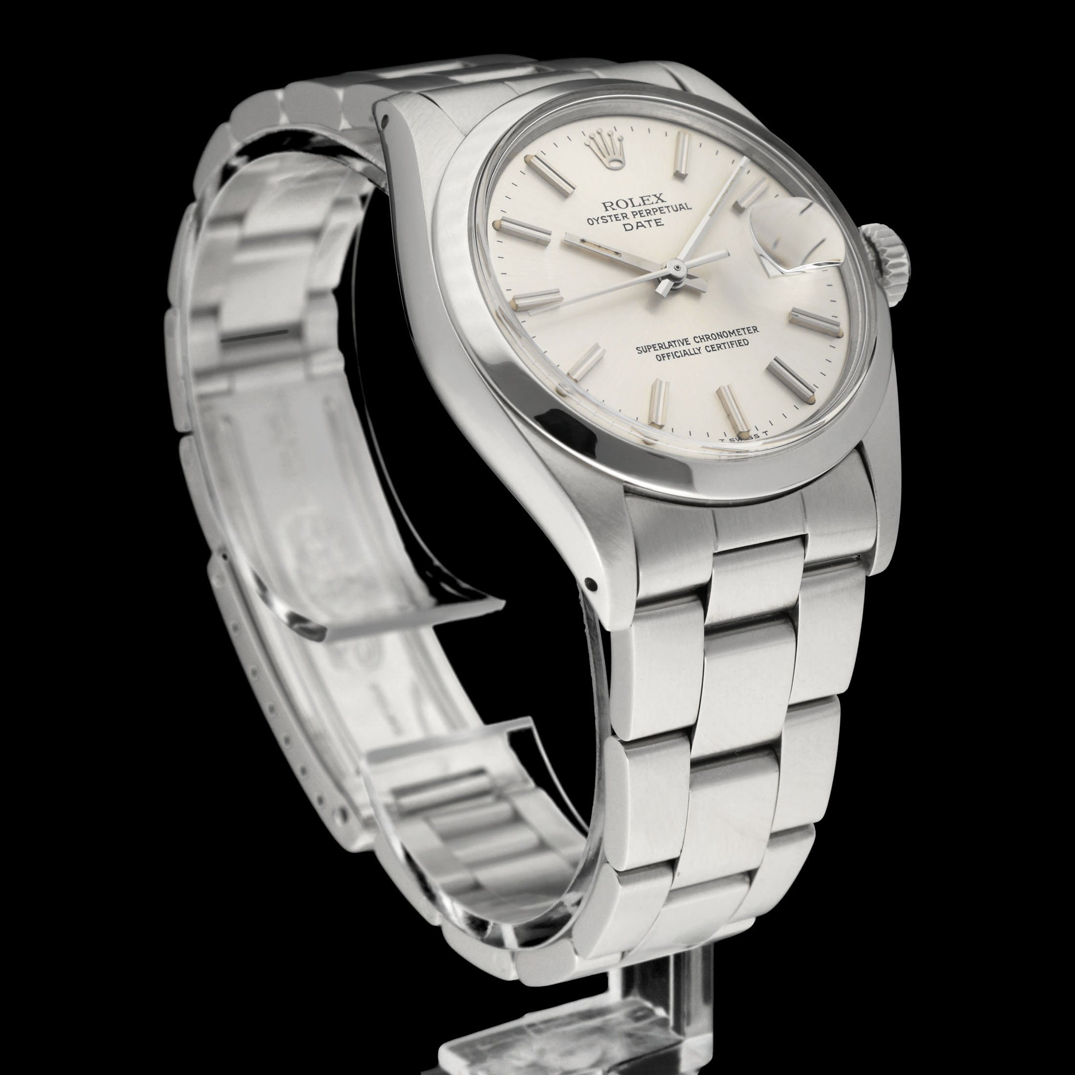 Rolex Oyster Perpetual Date 1500 - 1974 - Rolex horloge - Rolex kopen - Rolex heren horloge - Trophies Watches