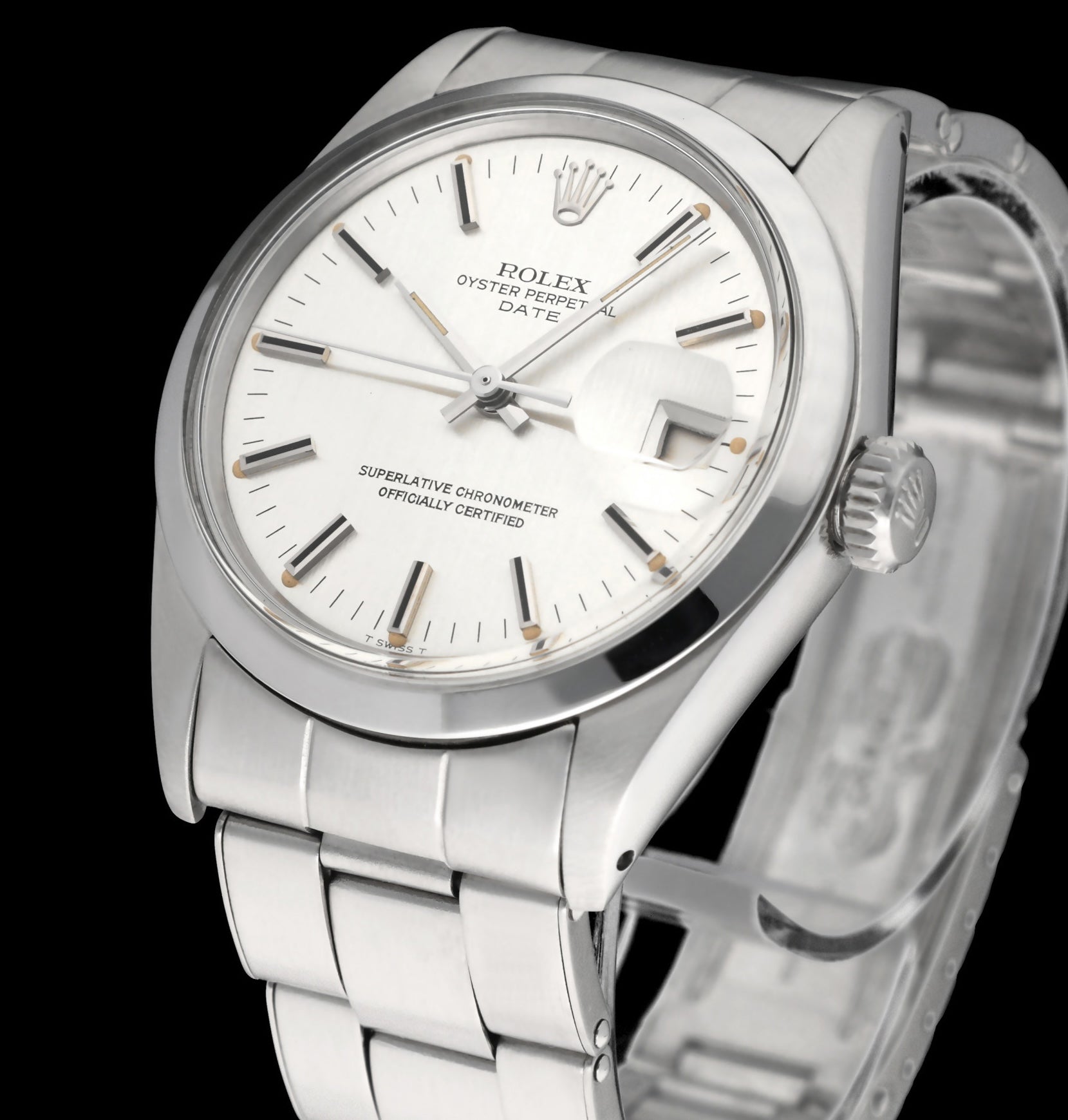 Rolex Oyster Perpetual Date 1500 - 1971 - Rolex horloge - Rolex kopen - Rolex heren horloge - Trophies Watches