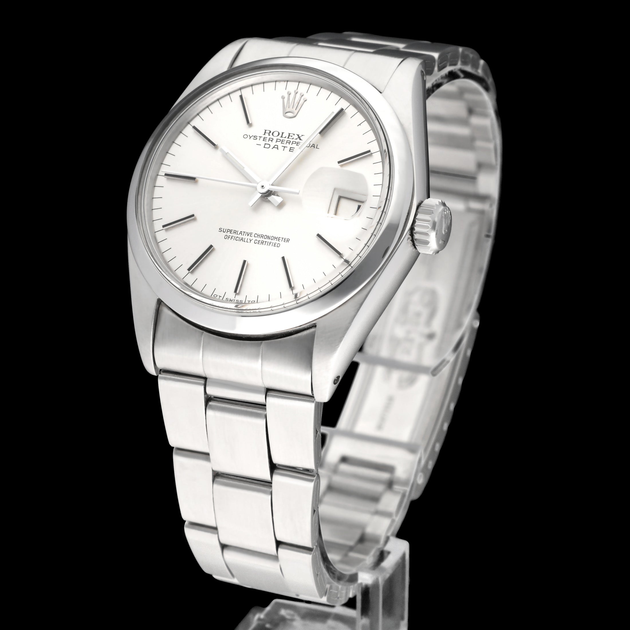 Rolex Oyster Perpetual Date 1500 - 1972 - Sigma Dial - Rolex horloge - Rolex kopen - Rolex heren horloge - Trophies Watches