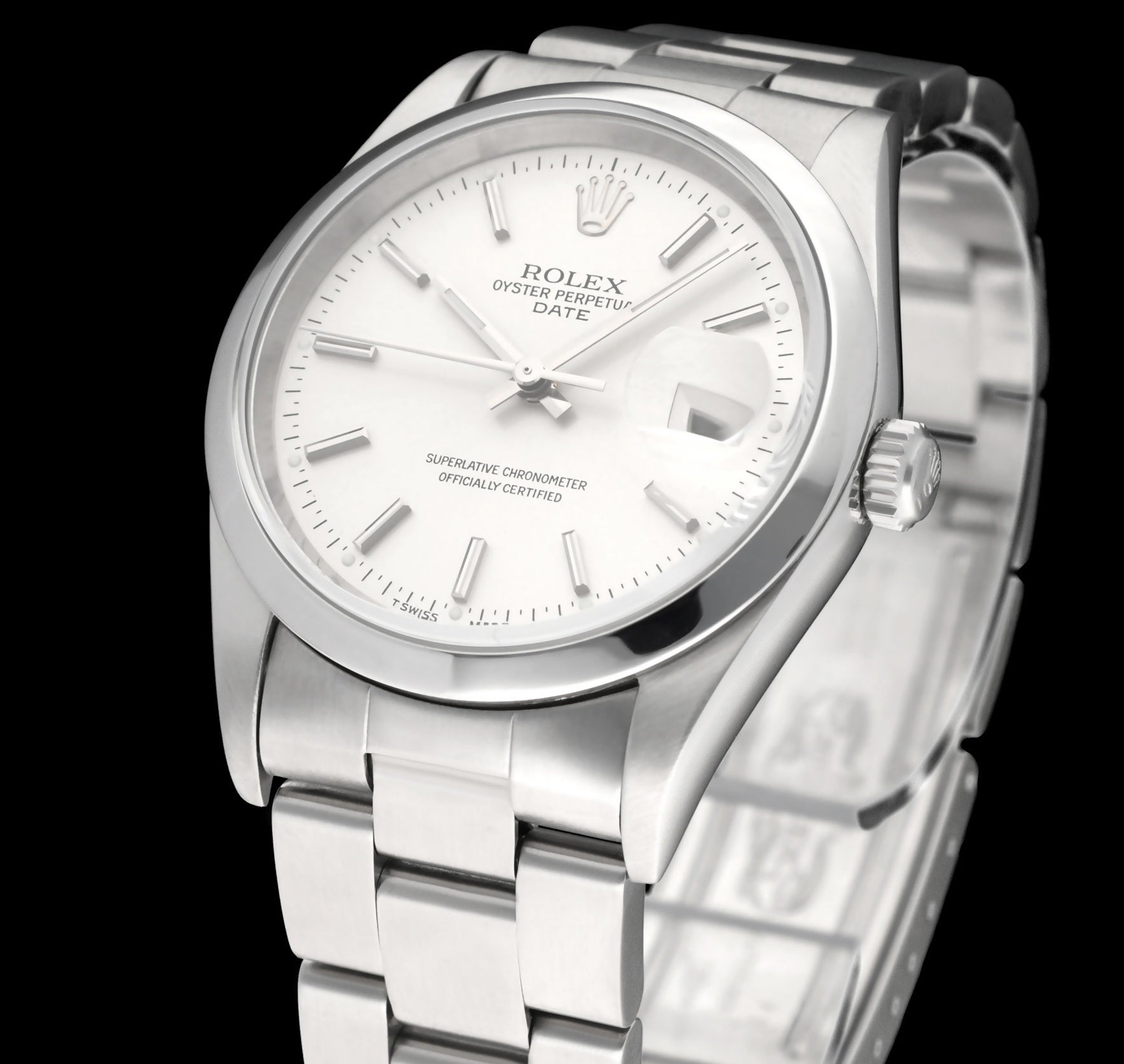 Rolex Oyster Perpetual Date 15200 - 2002 - Rolex horloge - Rolex kopen - Rolex heren horloge - Trophies Watches