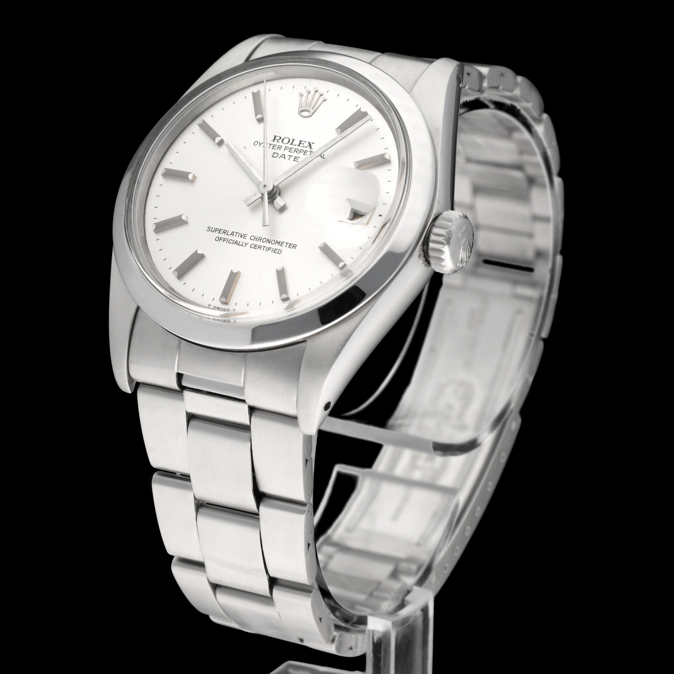Rolex Oyster Perpetual Date 1500 - 1971 - Rolex horloge - Rolex kopen - Rolex heren horloge - Trophies Watches