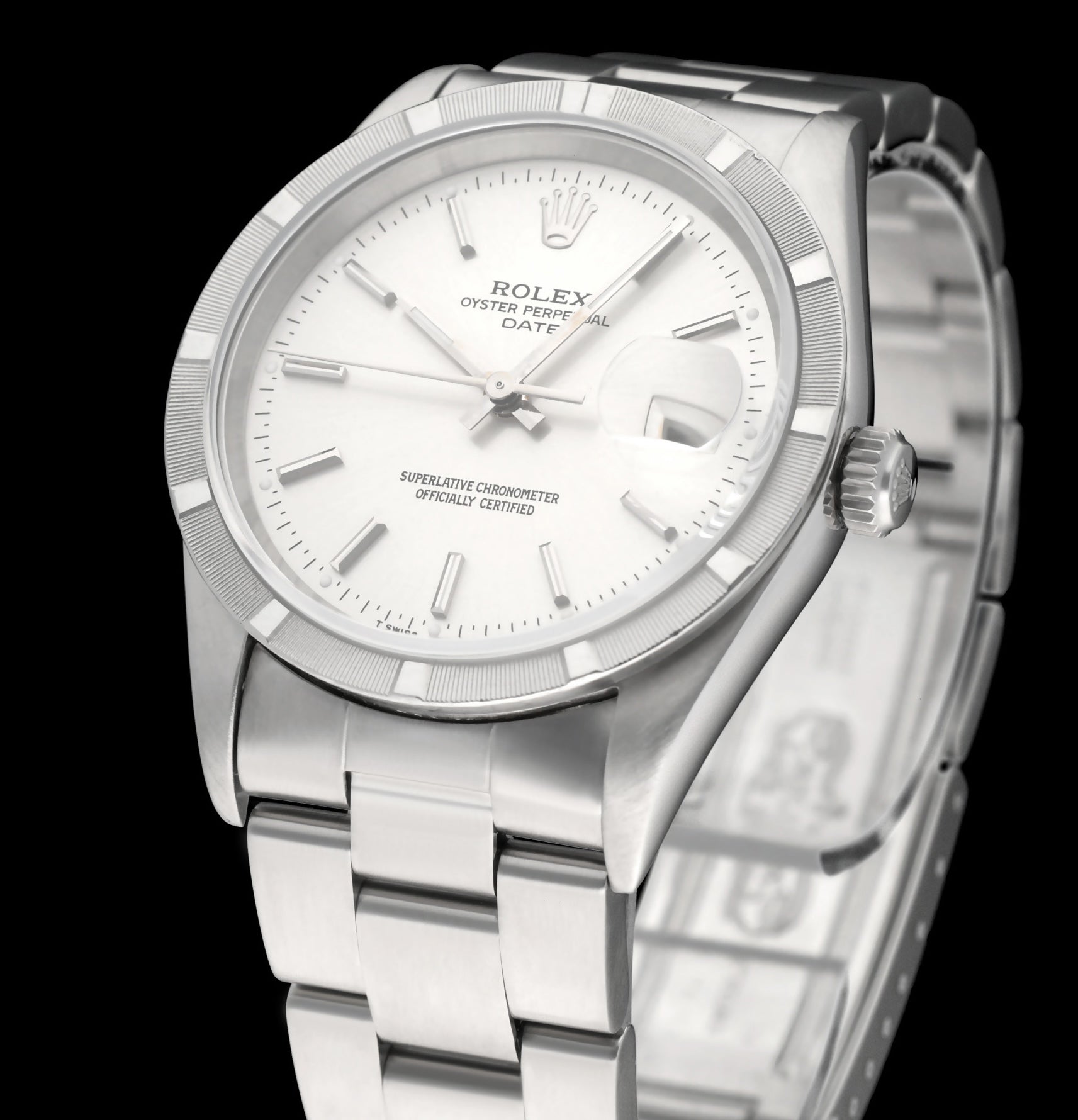 Rolex Oyster Perpetual Date 15210 - 1998 - Rolex horloge - Rolex kopen - Rolex heren horloge - Trophies Watches