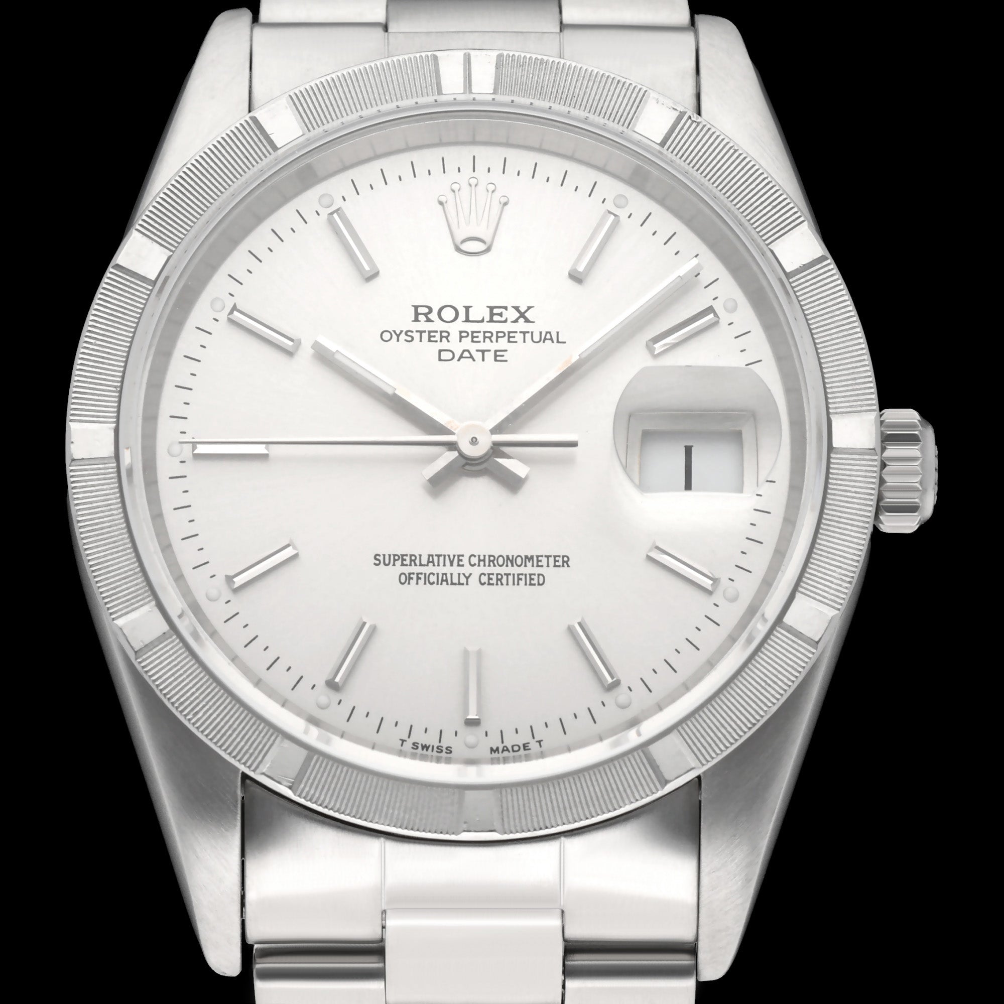 Rolex Oyster Perpetual Date 15210 - 1998 - Rolex horloge - Rolex kopen - Rolex heren horloge - Trophies Watches