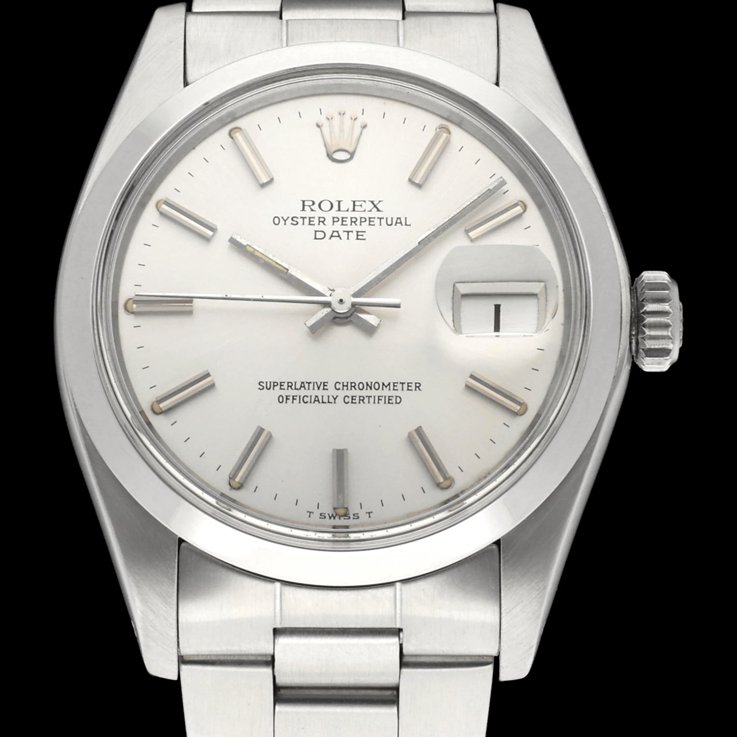 Rolex Oyster Perpetual Date 1500 - 1974 - Rolex horloge - Rolex kopen - Rolex heren horloge - Trophies Watches