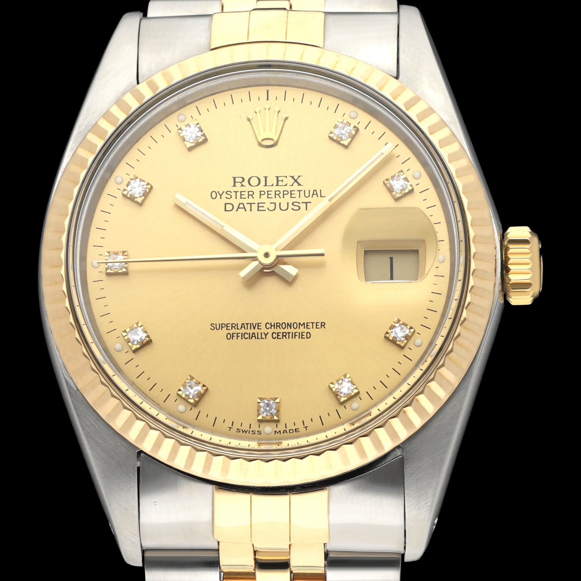 Rolex Datejust 16013G - 1987 - Rolex horloge - Rolex kopen - Rolex heren horloge - Trophies Watches