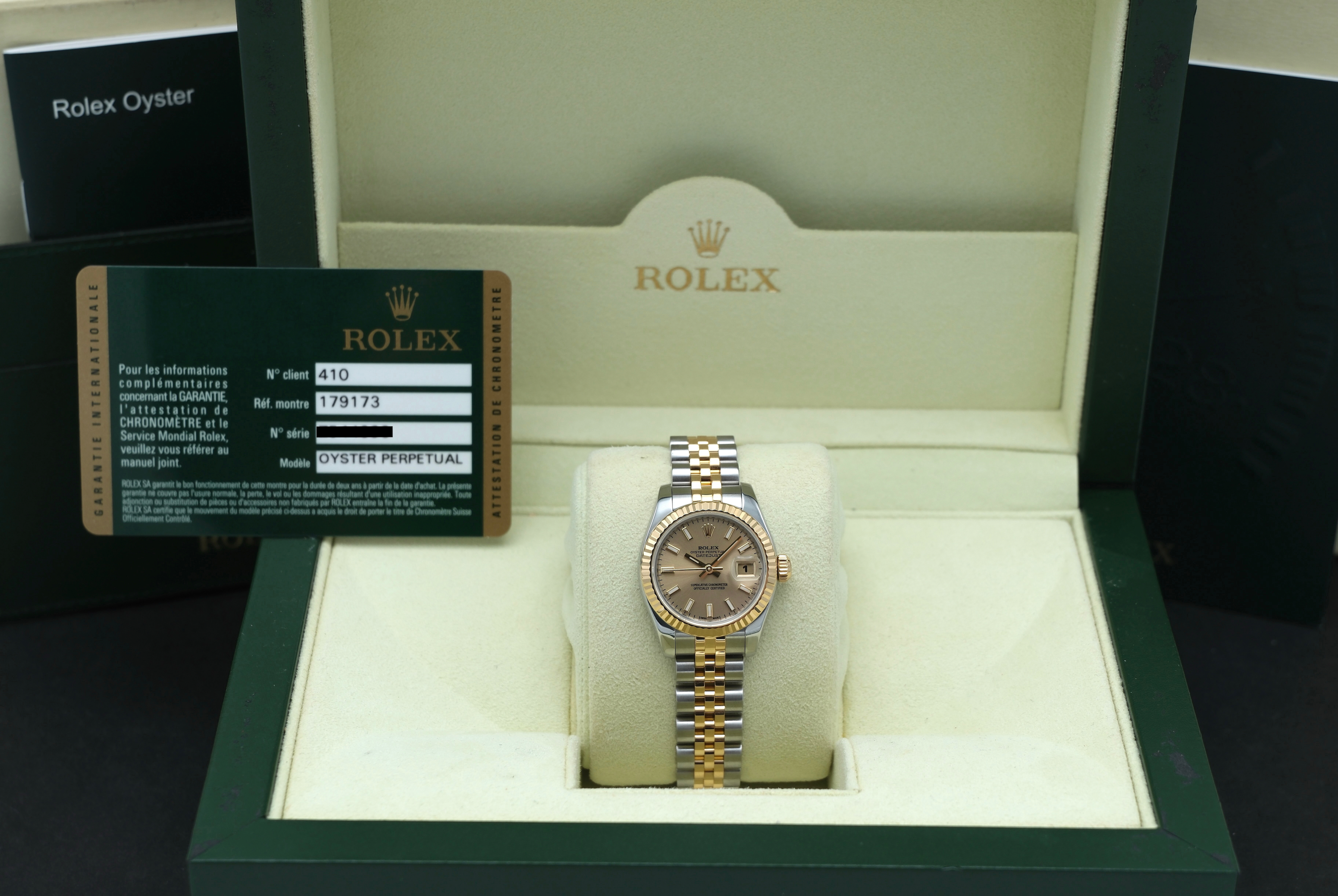 Rolex Lady-Datejust 179173 - 2011 - Rolex horloge - Rolex kopen - Rolex dames horloge - Trophies Watches
