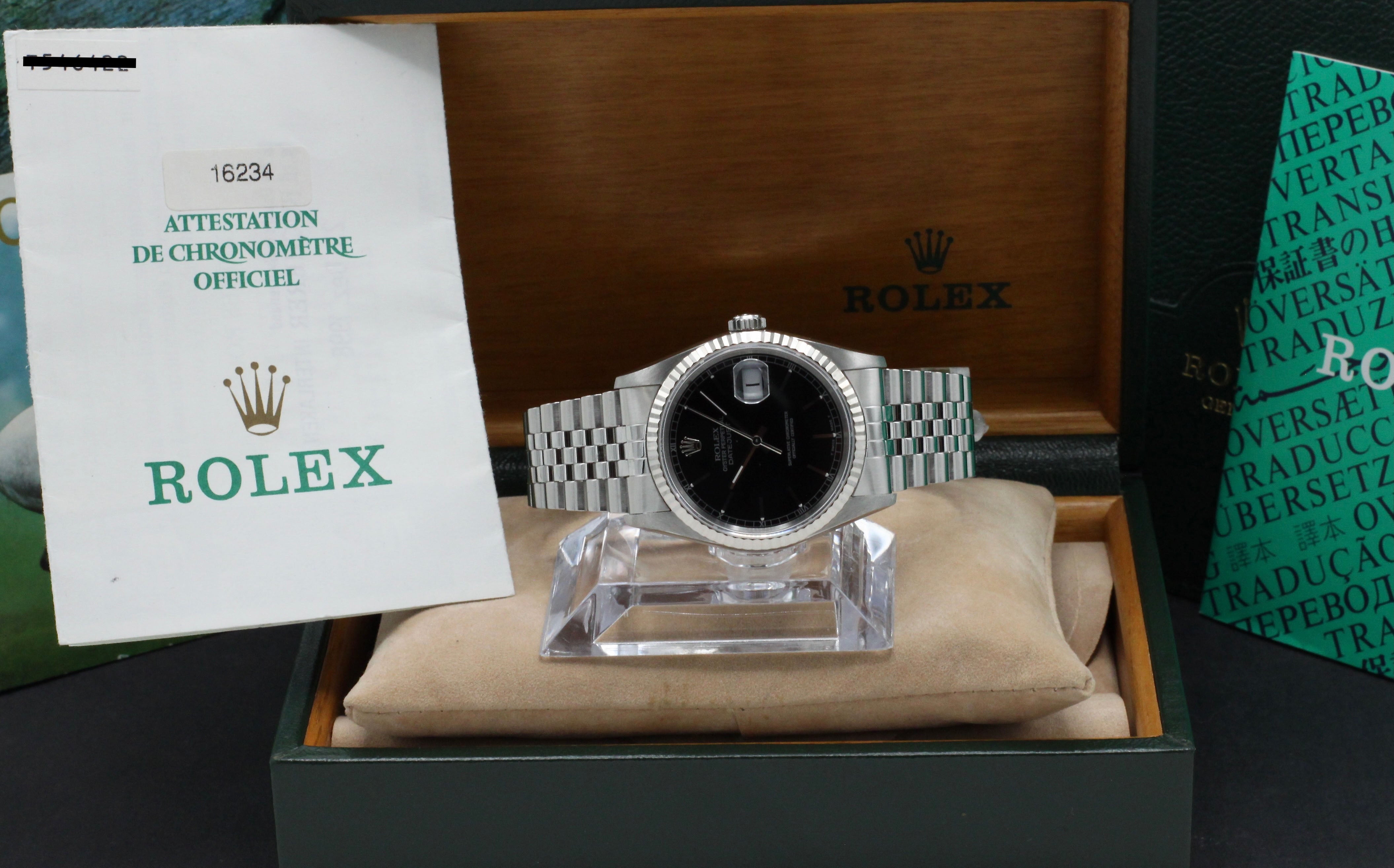 Rolex Datejust 16234 - 1998 - Rolex horloge - Rolex kopen - Rolex heren horloge - Trophies Watches
