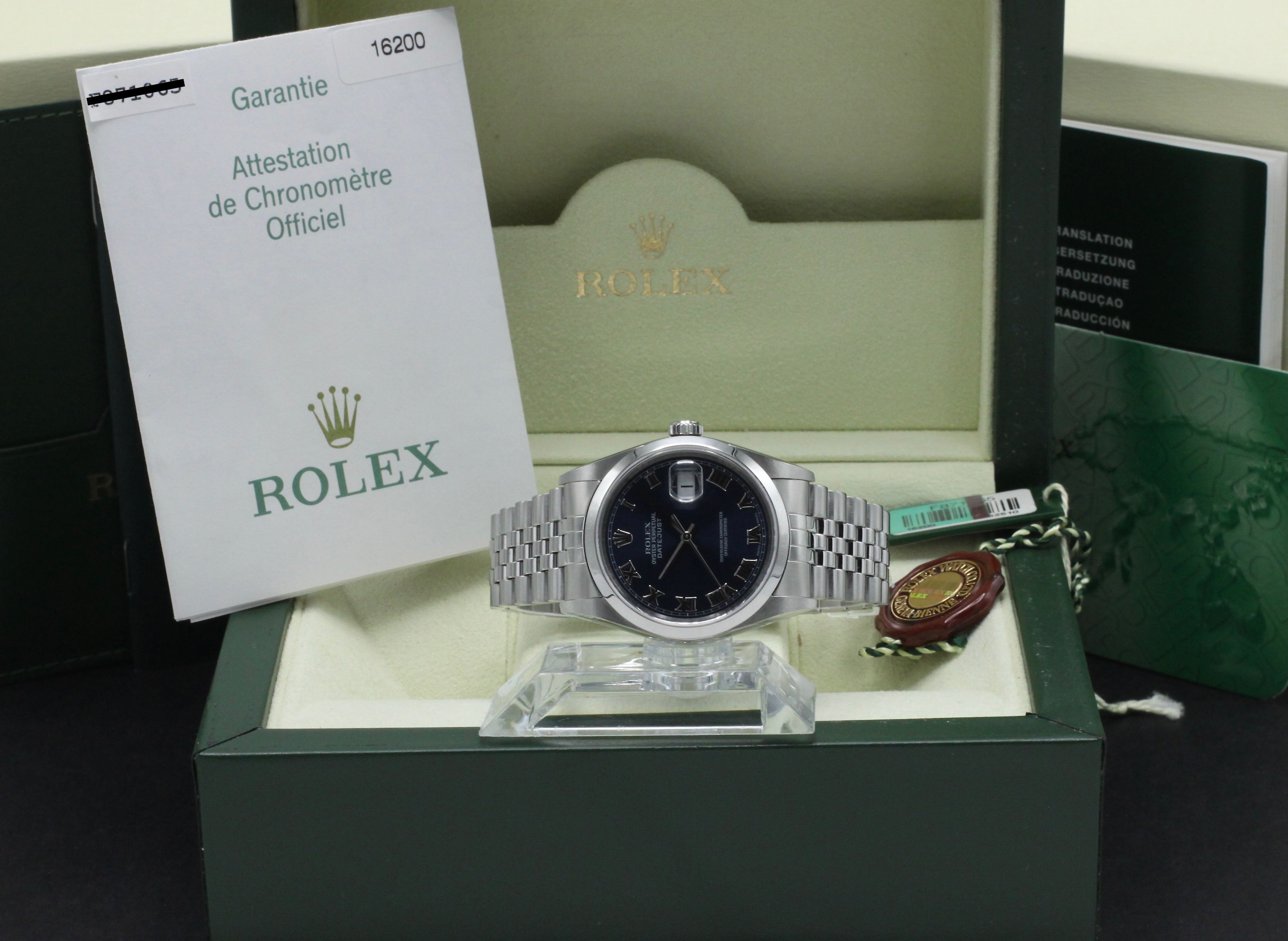 Rolex Datejust 16200 - 2006 - Rolex horloge - Rolex kopen - Rolex heren horloge - Trophies Watches