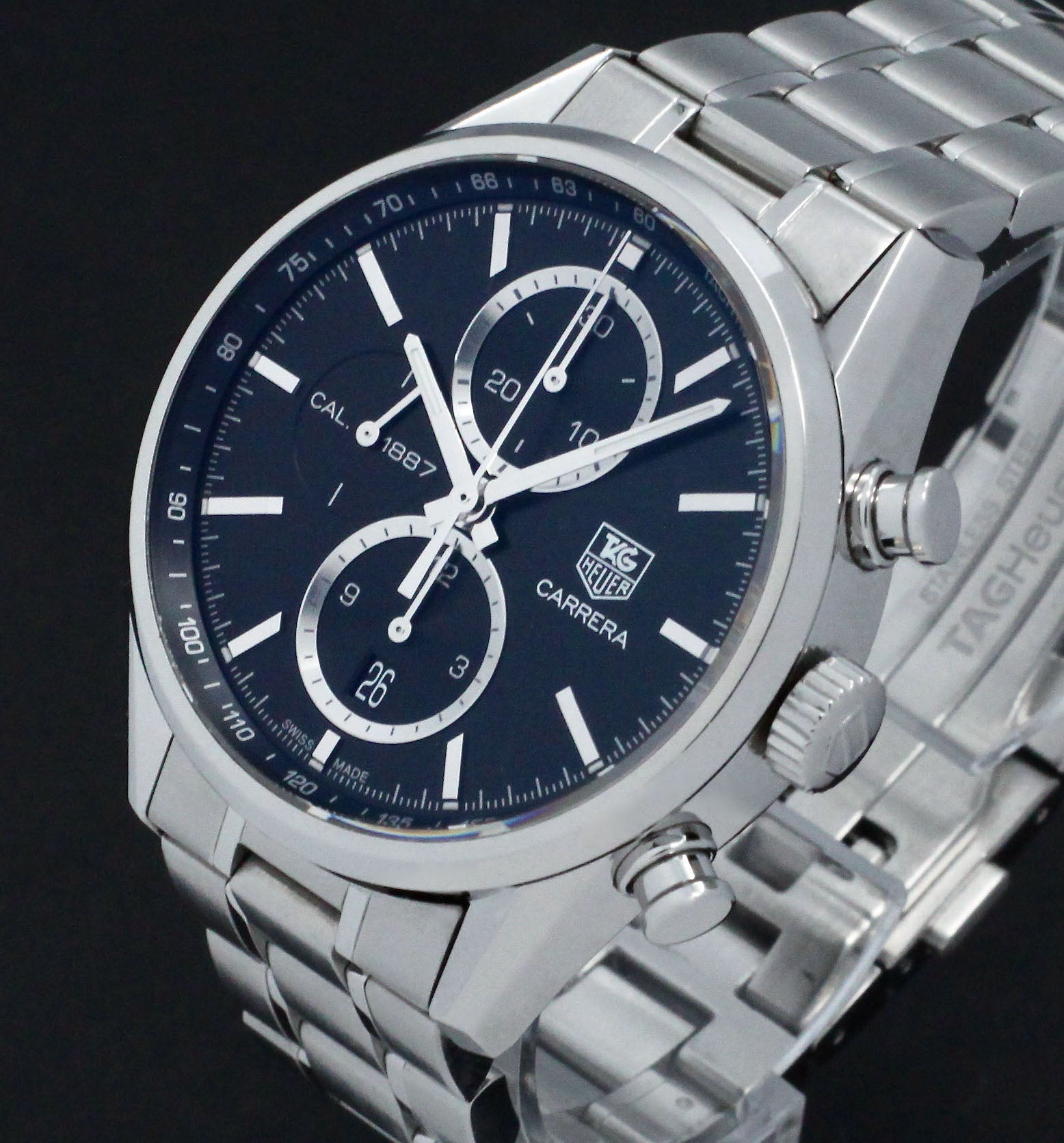 TAG Heuer Carrera Calibre 5 CAR2110 - 2012 - TAG Heuer horloge - TAG Heuer kopen - TAG Heuer heren horloge - Trophies Watches