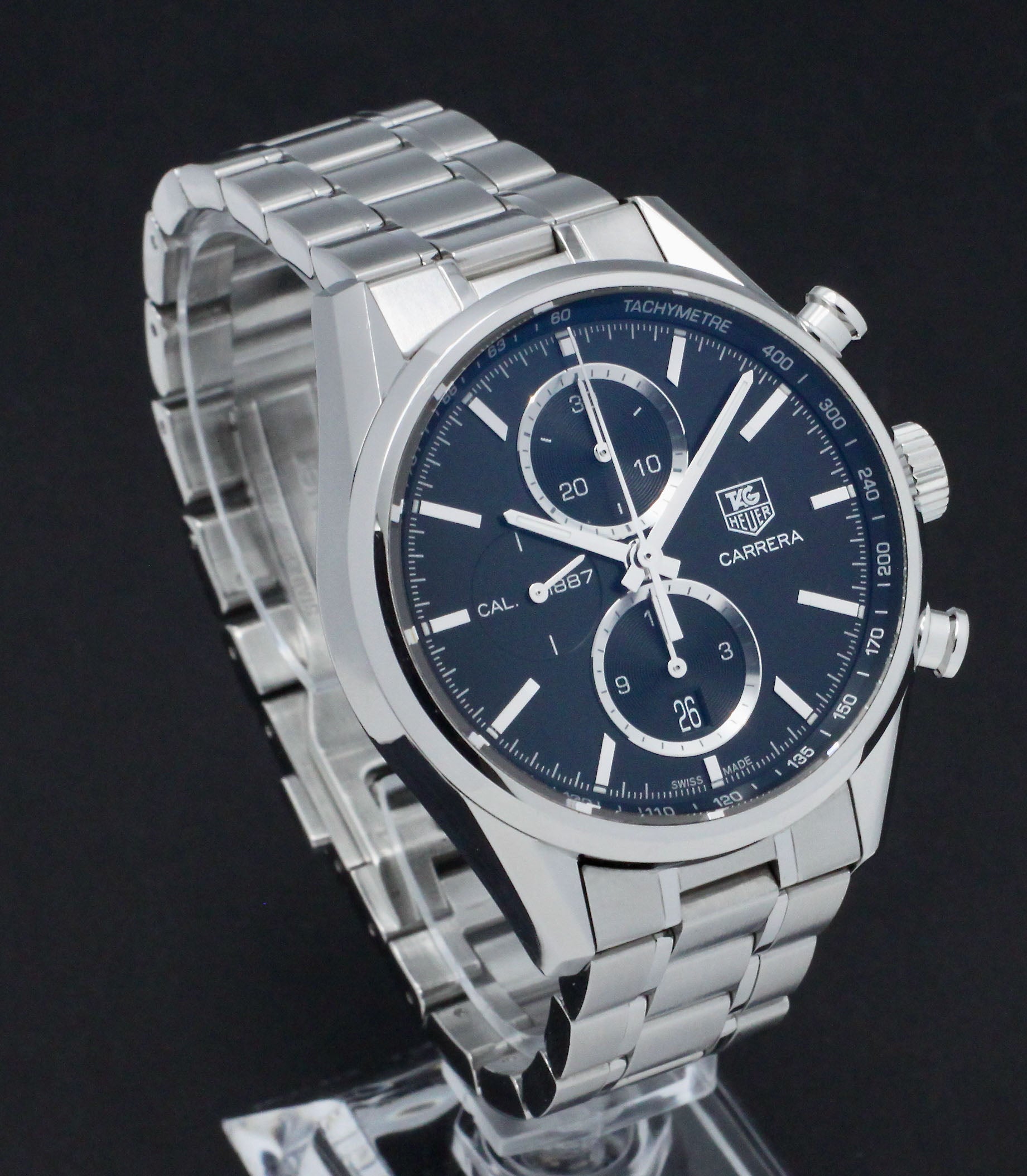 TAG Heuer Carrera Calibre 5 CAR2110 - 2012 - TAG Heuer horloge - TAG Heuer kopen - TAG Heuer heren horloge - Trophies Watches