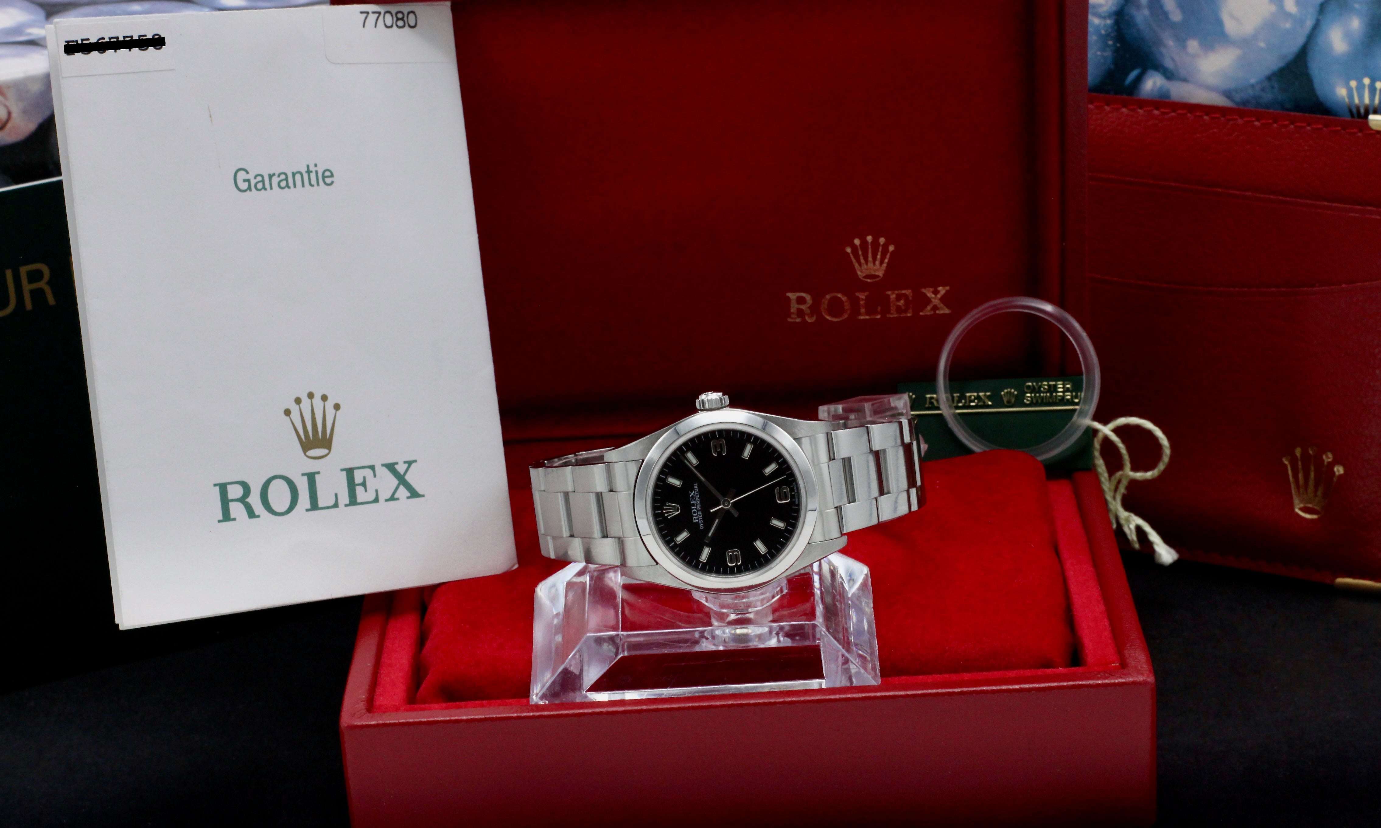 Rolex Oyster Perpetual 77080 - 2005 - Rolex horloge - Rolex kopen - Rolex dames horloge - Trophies Watches