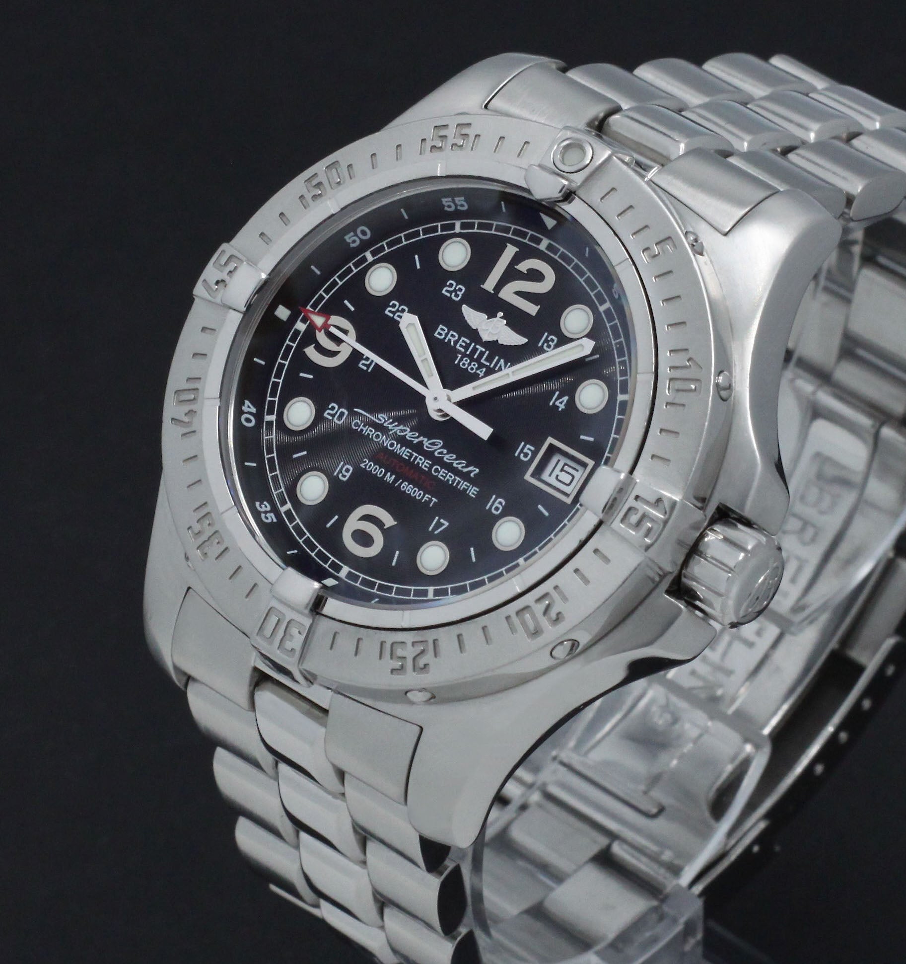 Breitling Superocean SteelFish A17390 - 2001 - Breitling horloge - Breitling kopen - Breitling heren horloge - Trophies Watches