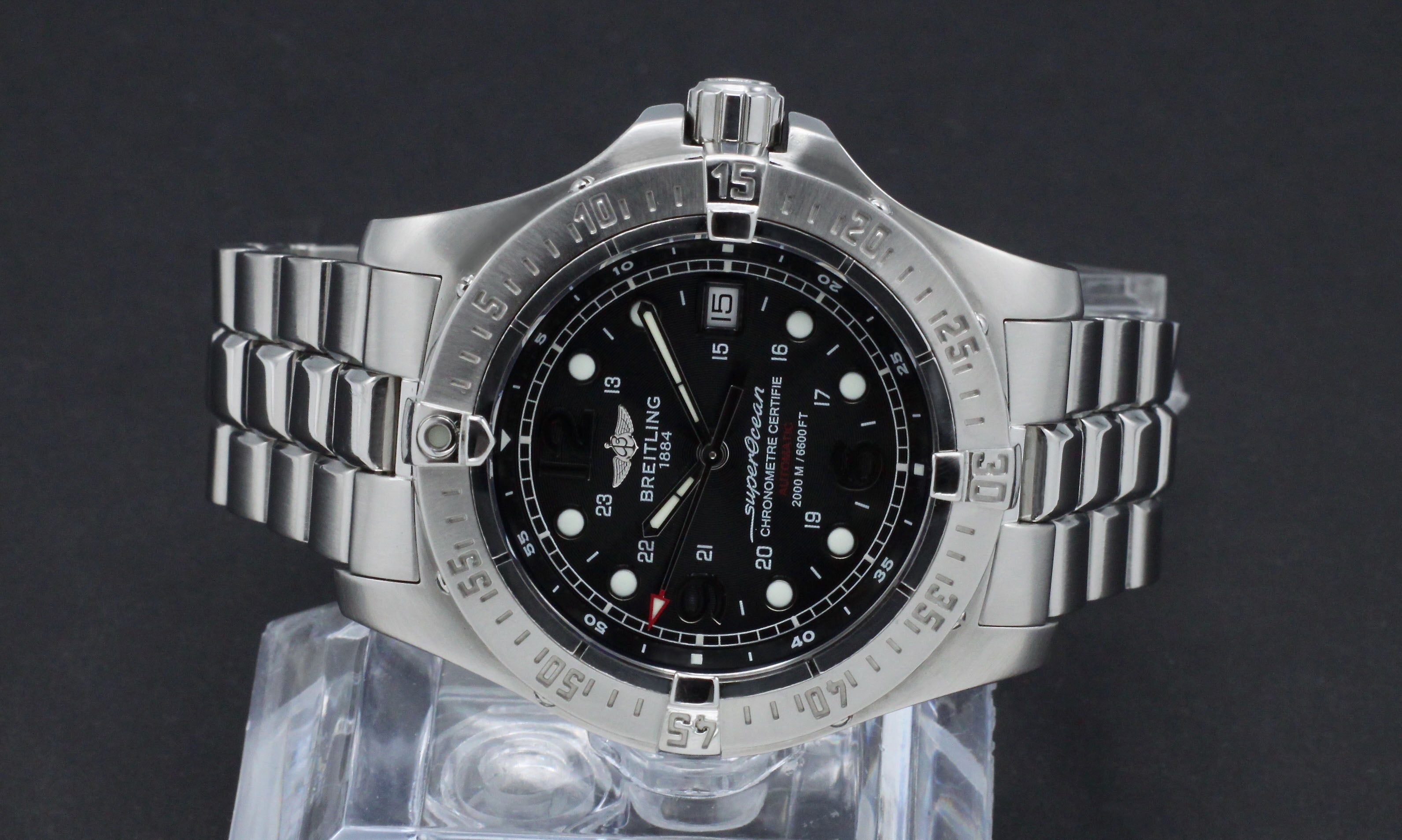 Breitling Superocean SteelFish A17390 - 2001 - Breitling horloge - Breitling kopen - Breitling heren horloge - Trophies Watches