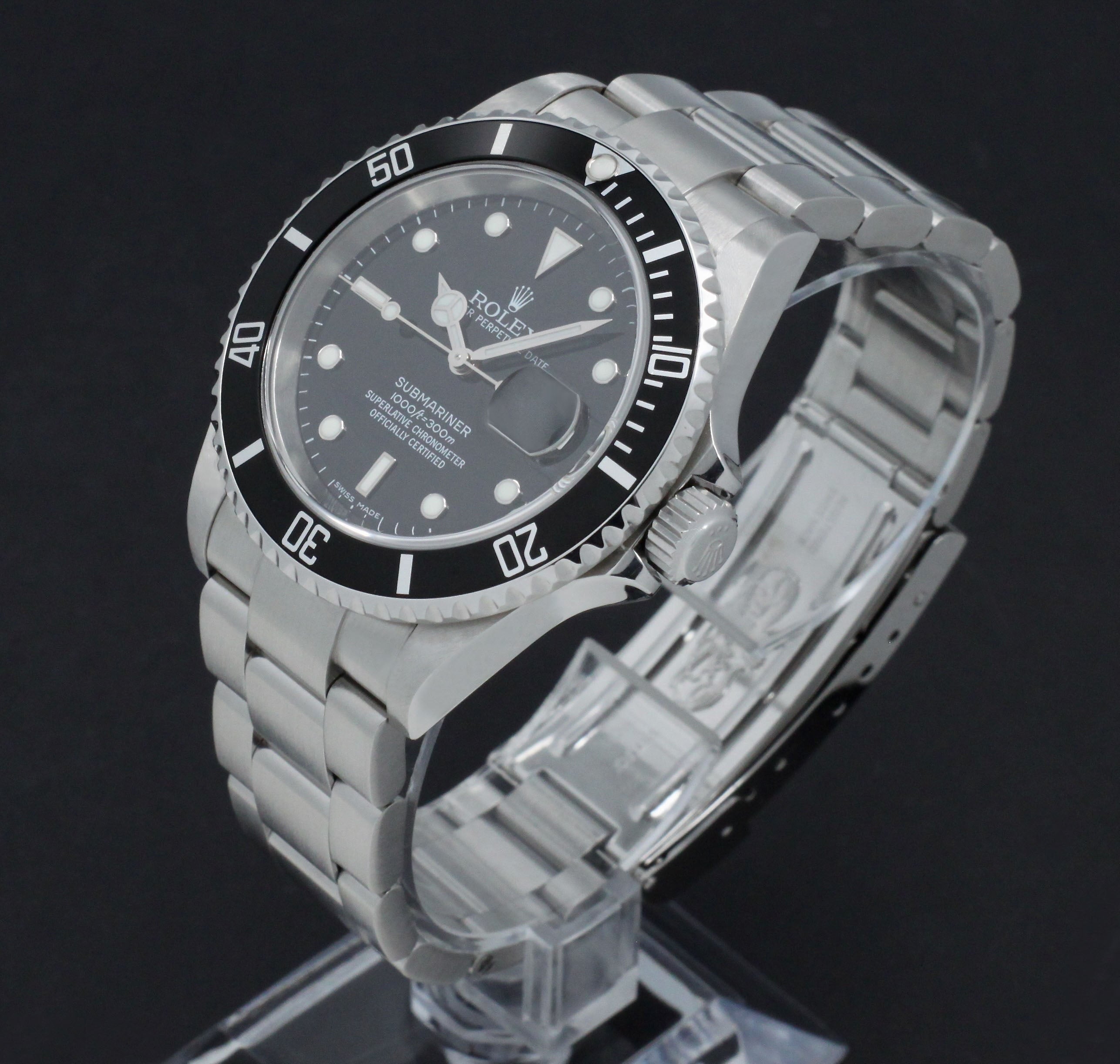 Rolex Submariner 16610 - 2007 - Rolex horloge - Rolex kopen - Rolex heren horloge - Trophies Watches