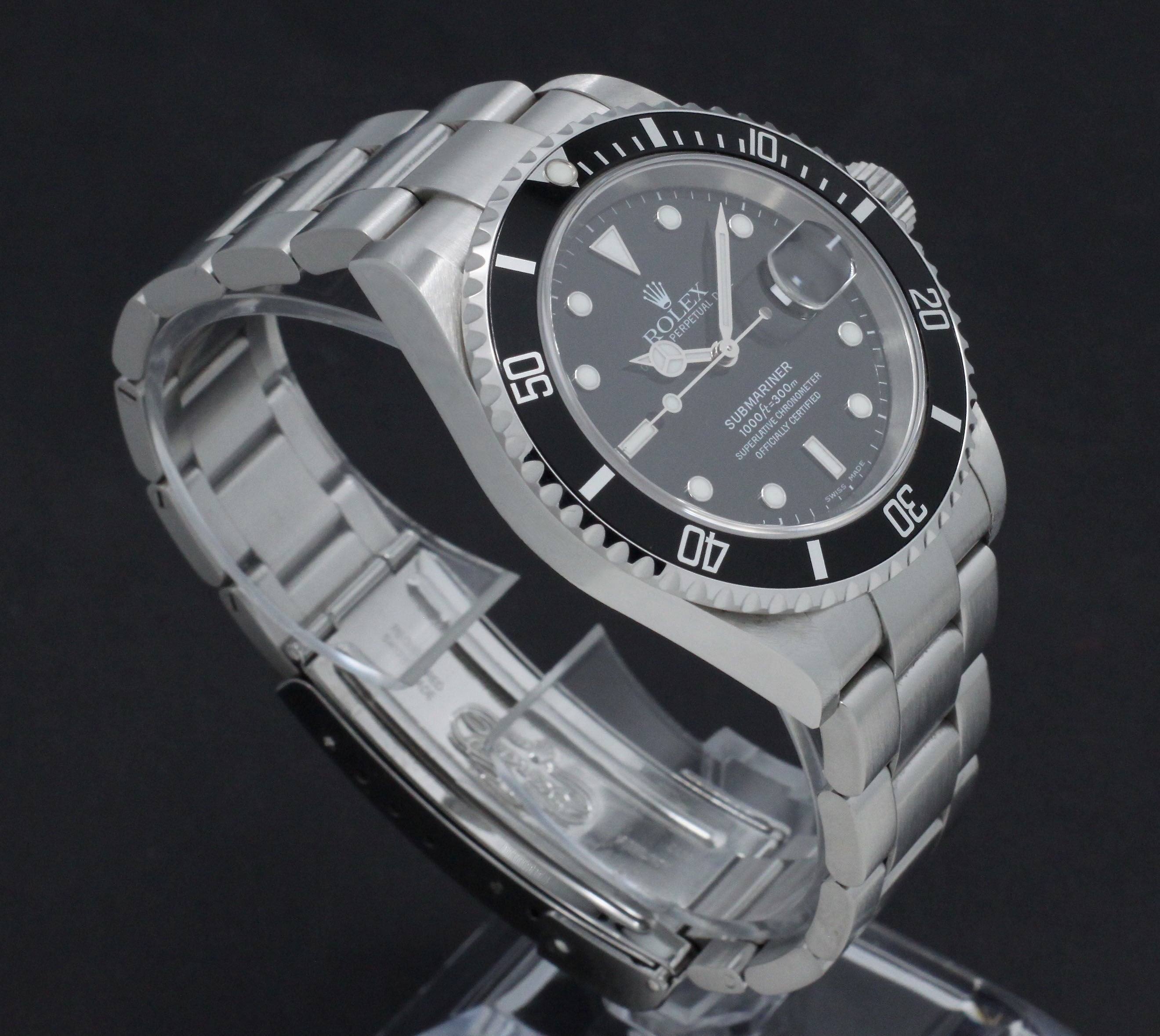 Rolex Submariner 16610 - 2004 - Rolex horloge - Rolex kopen - Rolex heren horloge - Trophies Watches