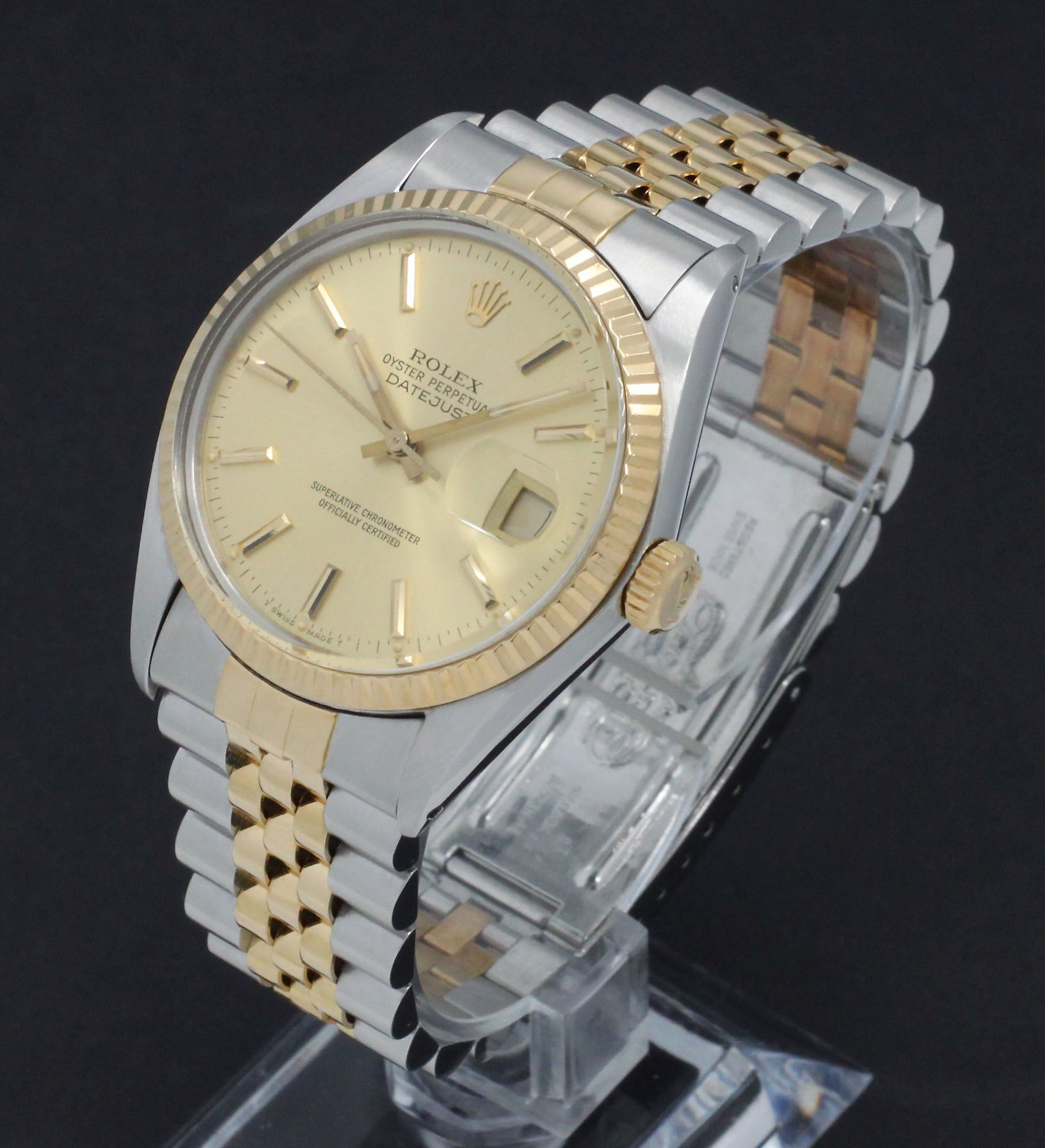 Rolex Datejust 16013 - 1986 - Rolex horloge - Rolex kopen - Rolex heren horloge - Trophies Watches