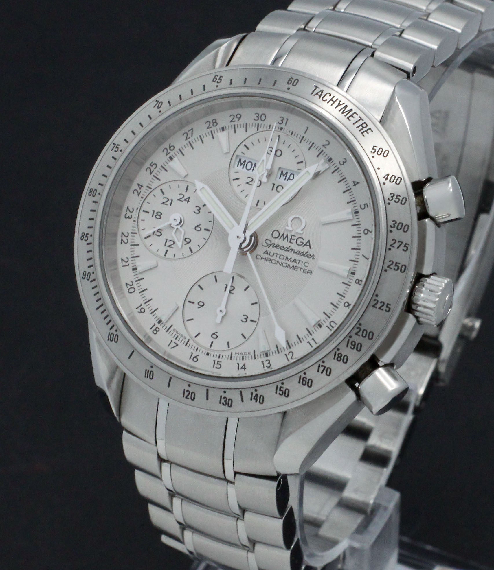 Omega Speedmaster Day Date 3221.30 - 2007 - Omega horloge - Omega kopen - Omega heren horloge - Trophies Watches