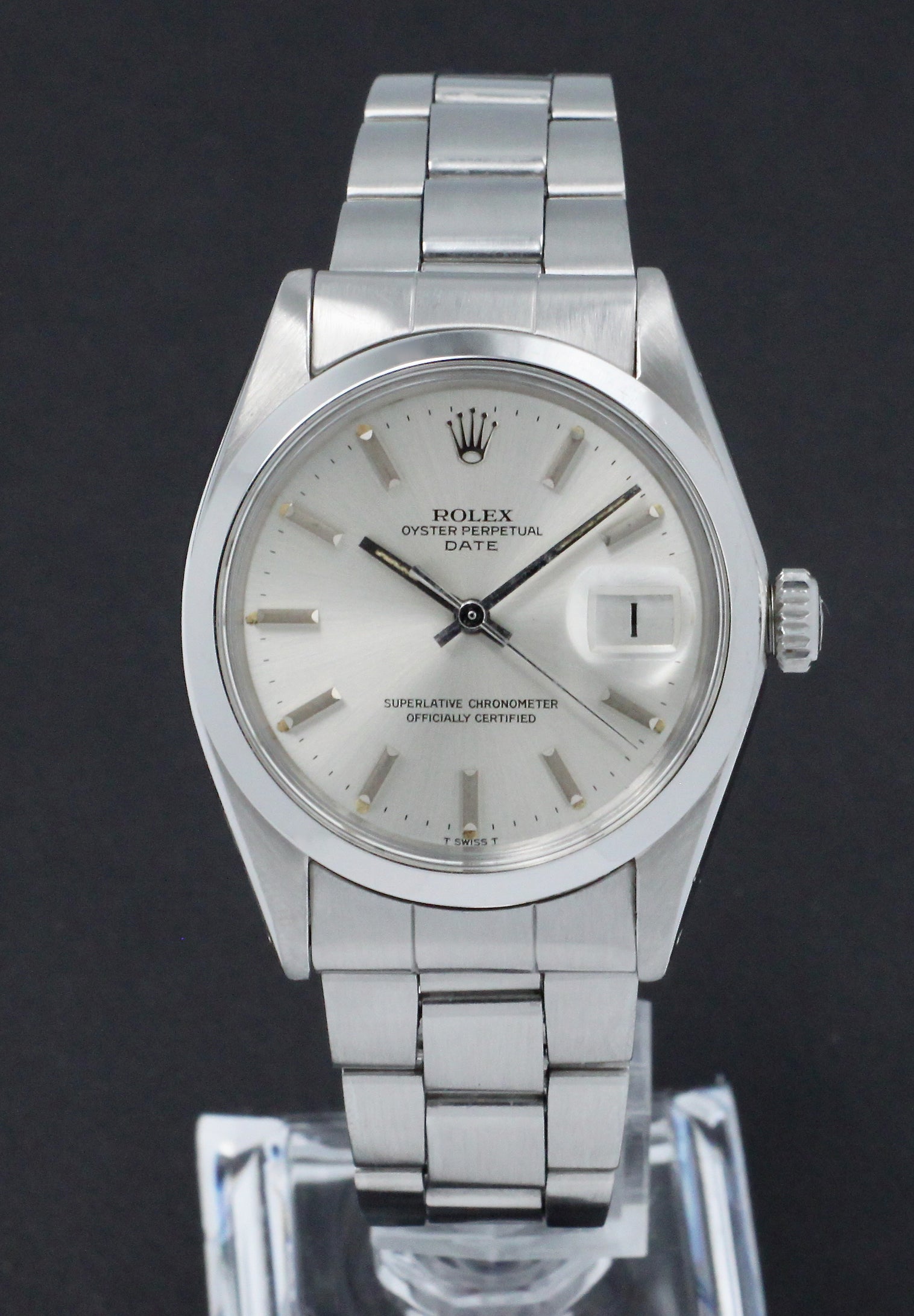 Rolex Oyster Perpetual Date 1500 - 1972 - Rolex horloge - Rolex kopen - Rolex heren horloge - Trophies Watches