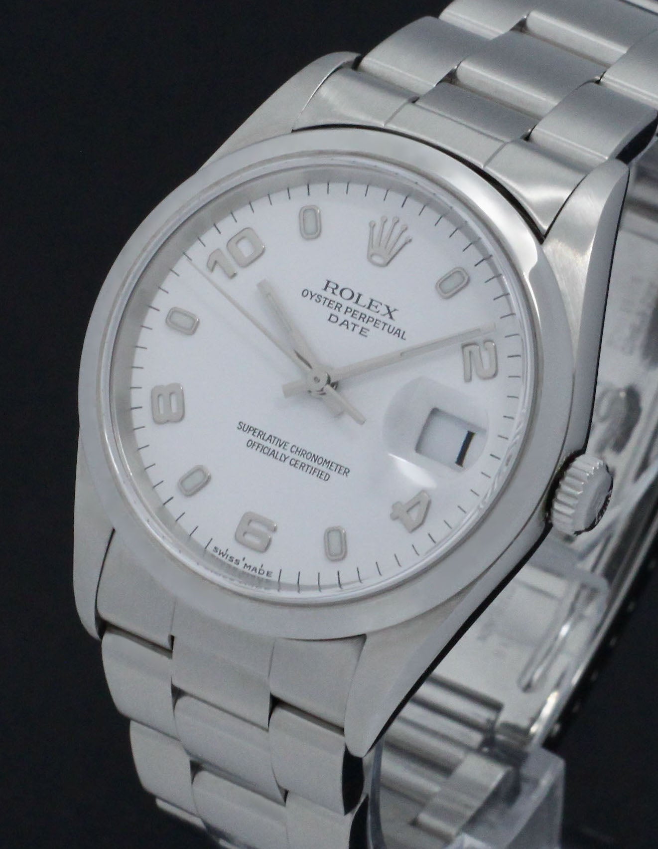 Rolex Oyster Perpetual Date 15200 - 1999 - Rolex horloge - Rolex kopen - Rolex heren horloge - Trophies Watches