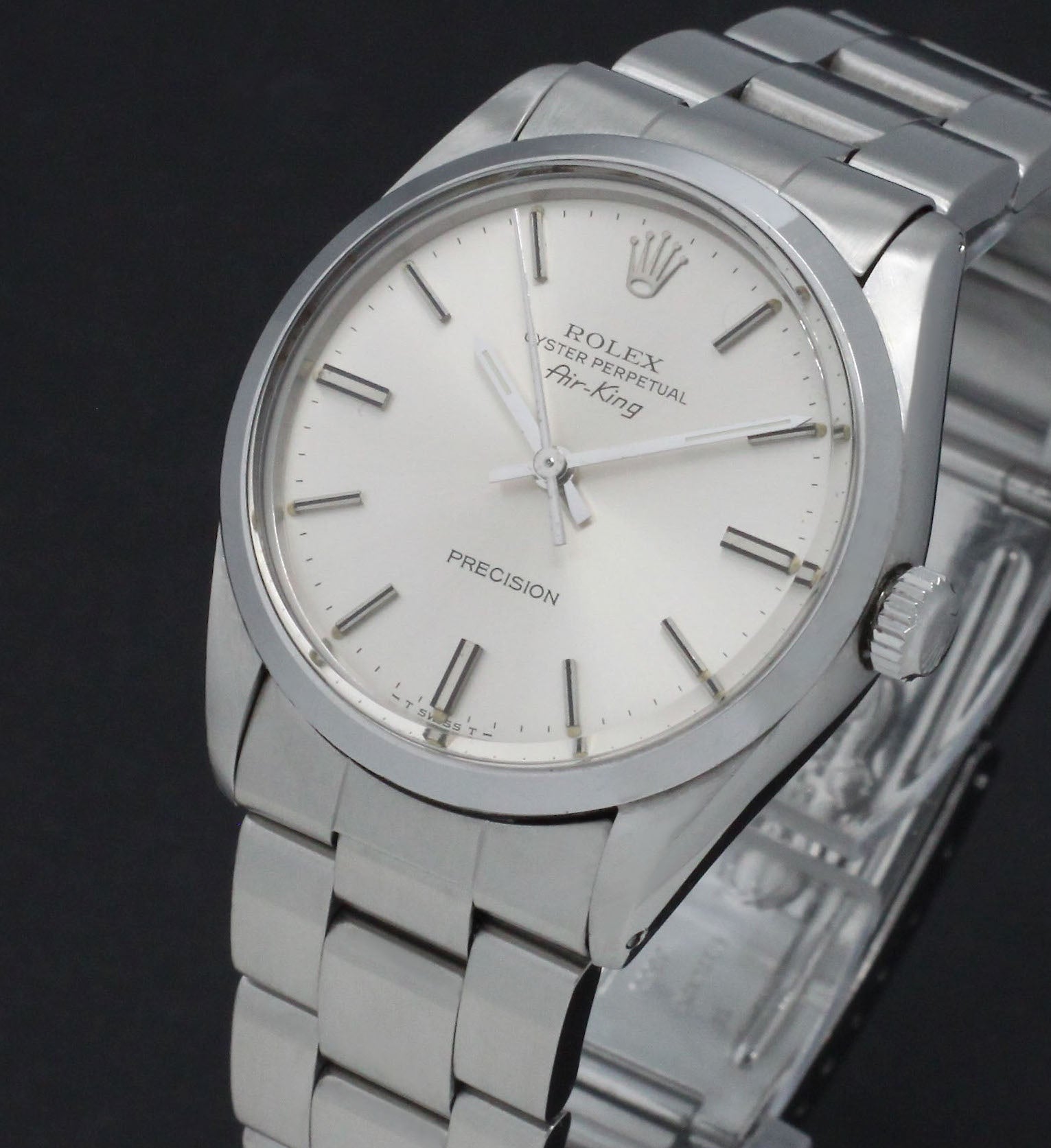 Rolex Air King Precision 5500 - 1985 - Rolex horloge - Rolex kopen - Rolex heren horloge - Trophies Watches