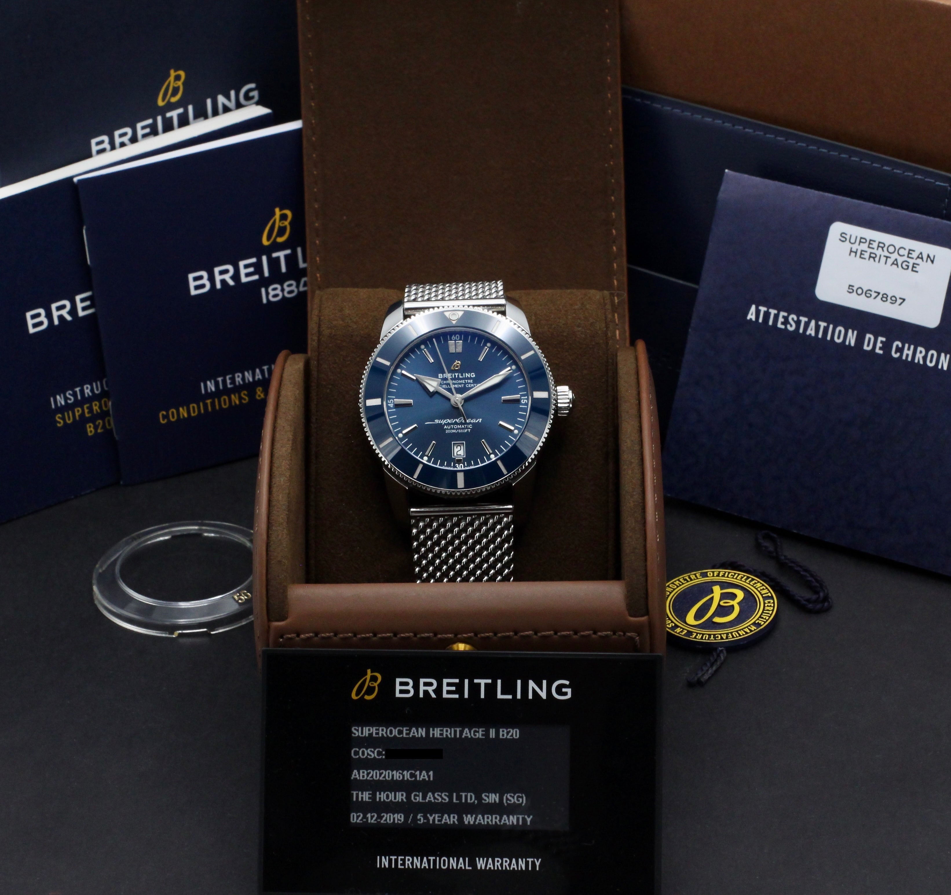 Breitling Superocean Héritage Ii 46 AB2020161C1A1 - 2019 - Breitling horloge - Breitling kopen - Breitling heren horloge - Trophies Watches