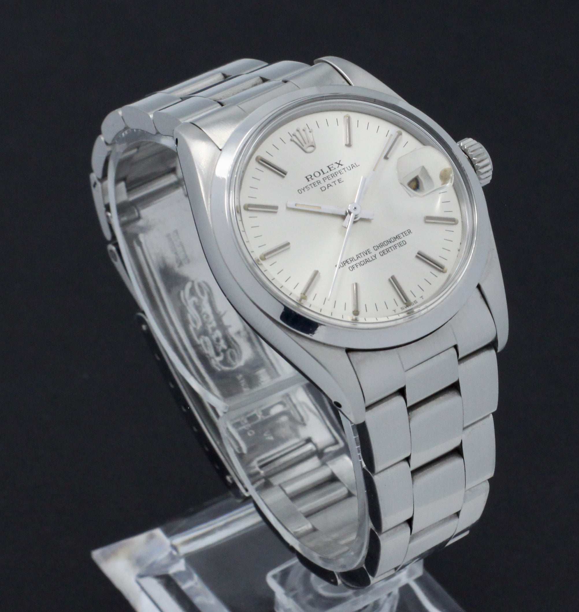 Rolex Oyster Perpetual Date 1500 - 1971 - Rolex horloge - Rolex kopen - Rolex heren horloge - Trophies Watches