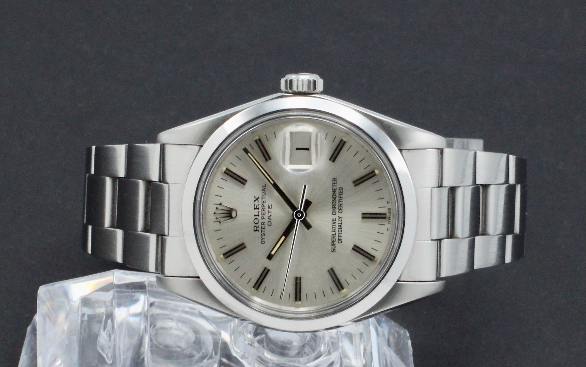 Rolex Oyster Perpetual Date 1500 - 1971 - Rolex horloge - Rolex kopen - Rolex heren horloge - Trophies Watches