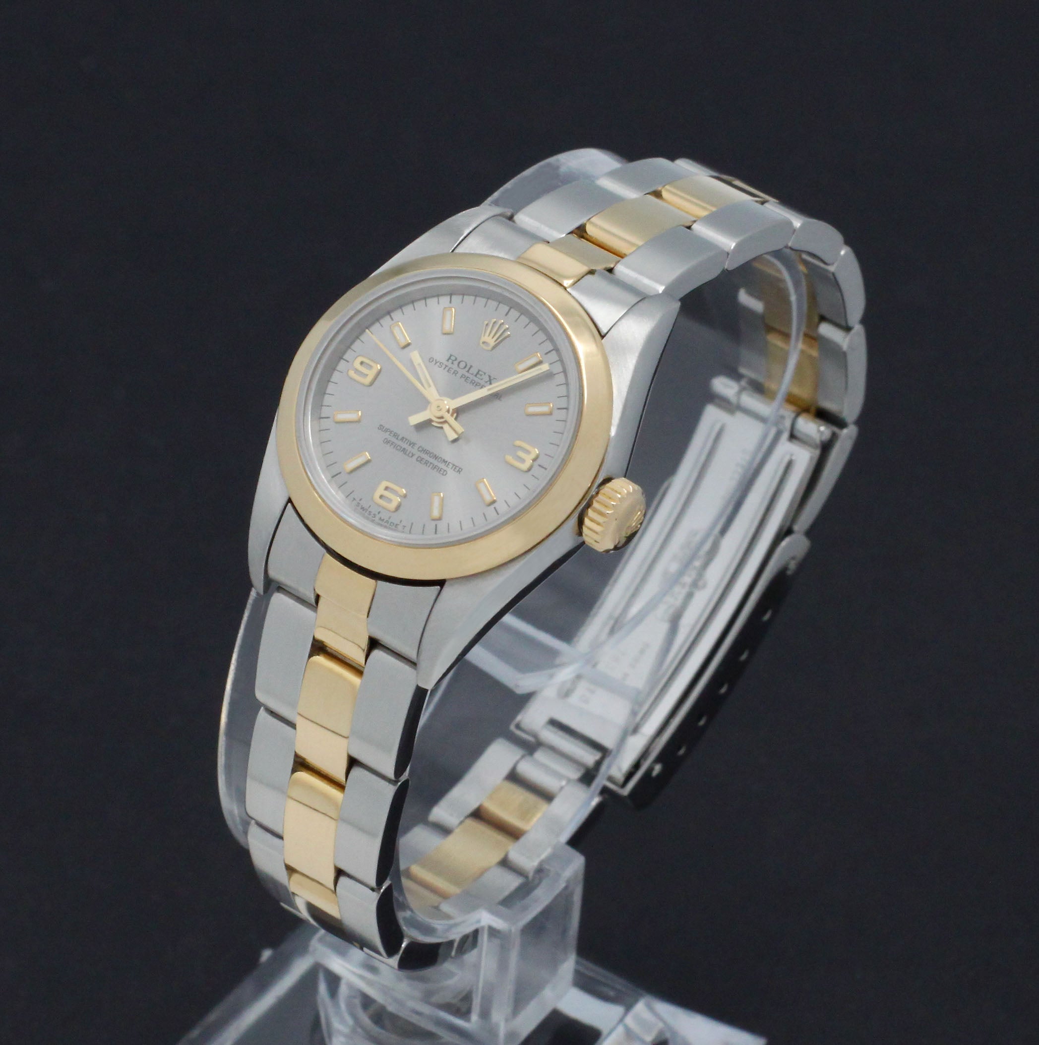 Rolex Oyster Perpetual 67183 - 1998 - Rolex horloge - Rolex kopen - Rolex dames horloge - Trophies Watches