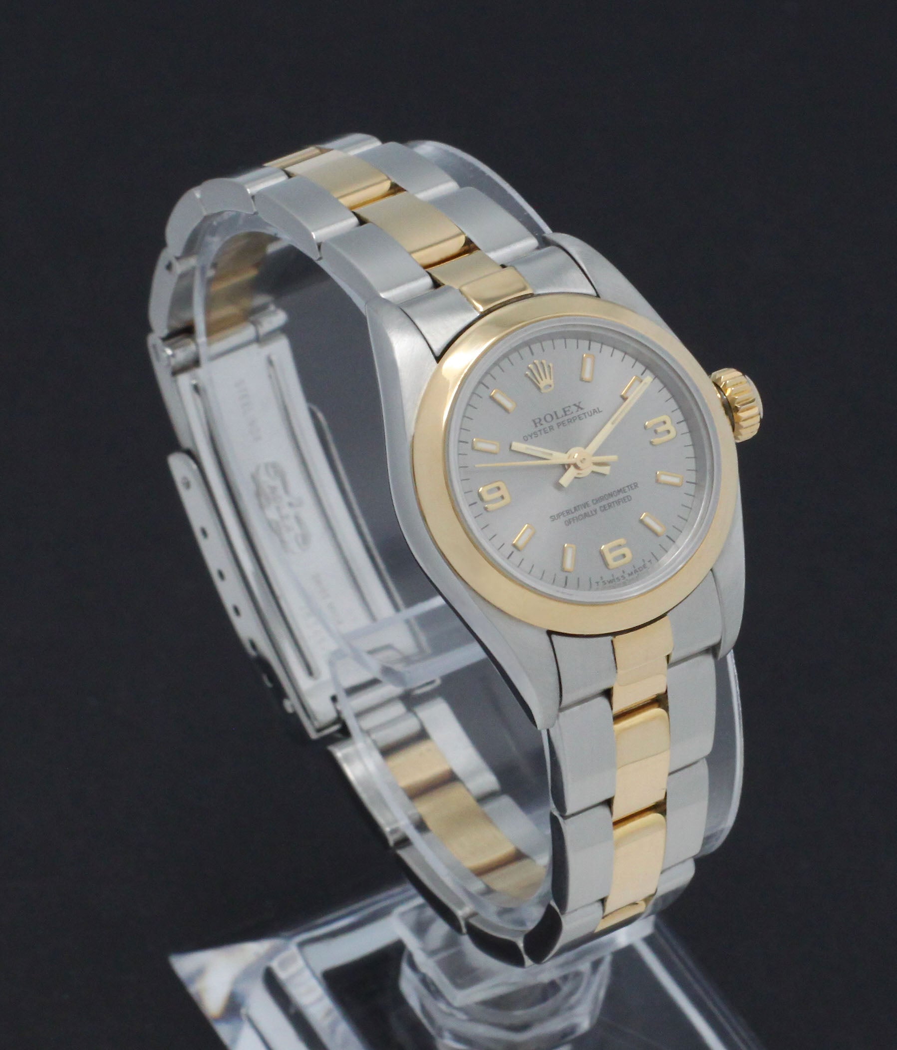 Rolex Oyster Perpetual 67183 - 1998 - Rolex horloge - Rolex kopen - Rolex dames horloge - Trophies Watches