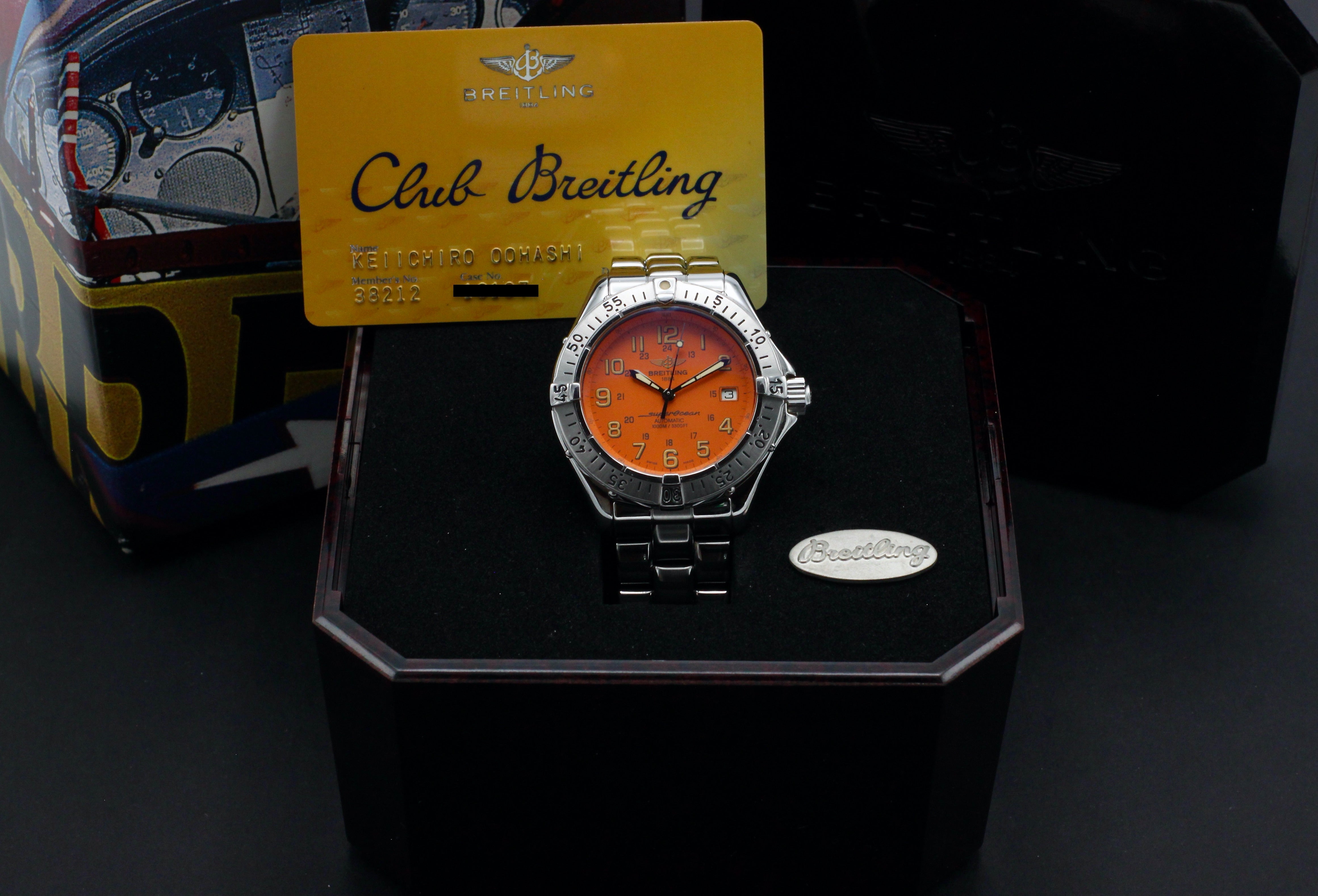 Breitling Superocean A17040 - 1998 - Breitling horloge - Breitling kopen - Breitling heren horloge - Trophies Watches