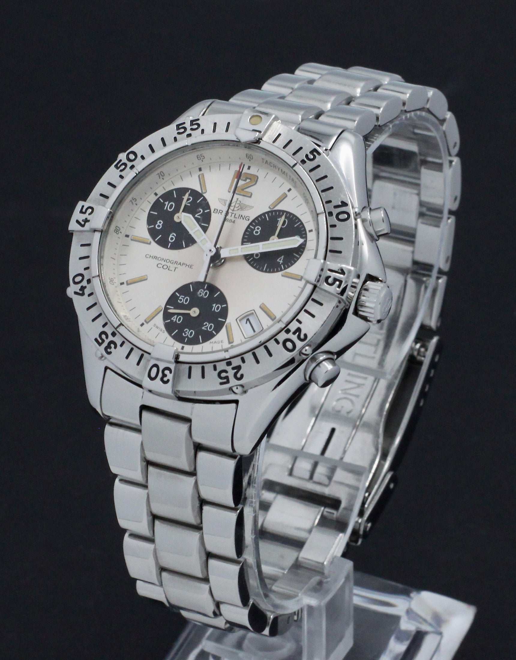 Breitling Colt Chronograph A53035 - 1996 - Breitling horloge - Breitling kopen - Breitling heren horloge - Trophies Watches