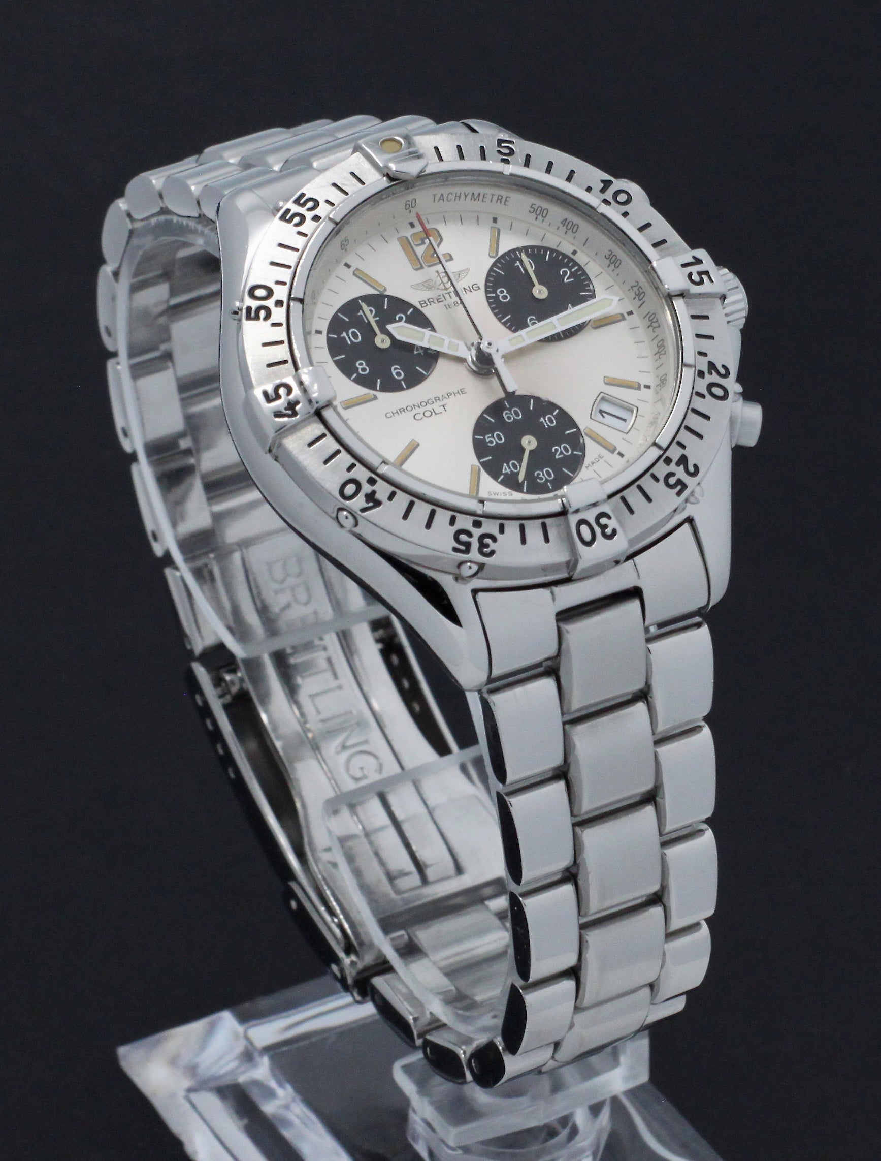 Breitling Colt Chronograph A53035 - 1996 - Breitling horloge - Breitling kopen - Breitling heren horloge - Trophies Watches