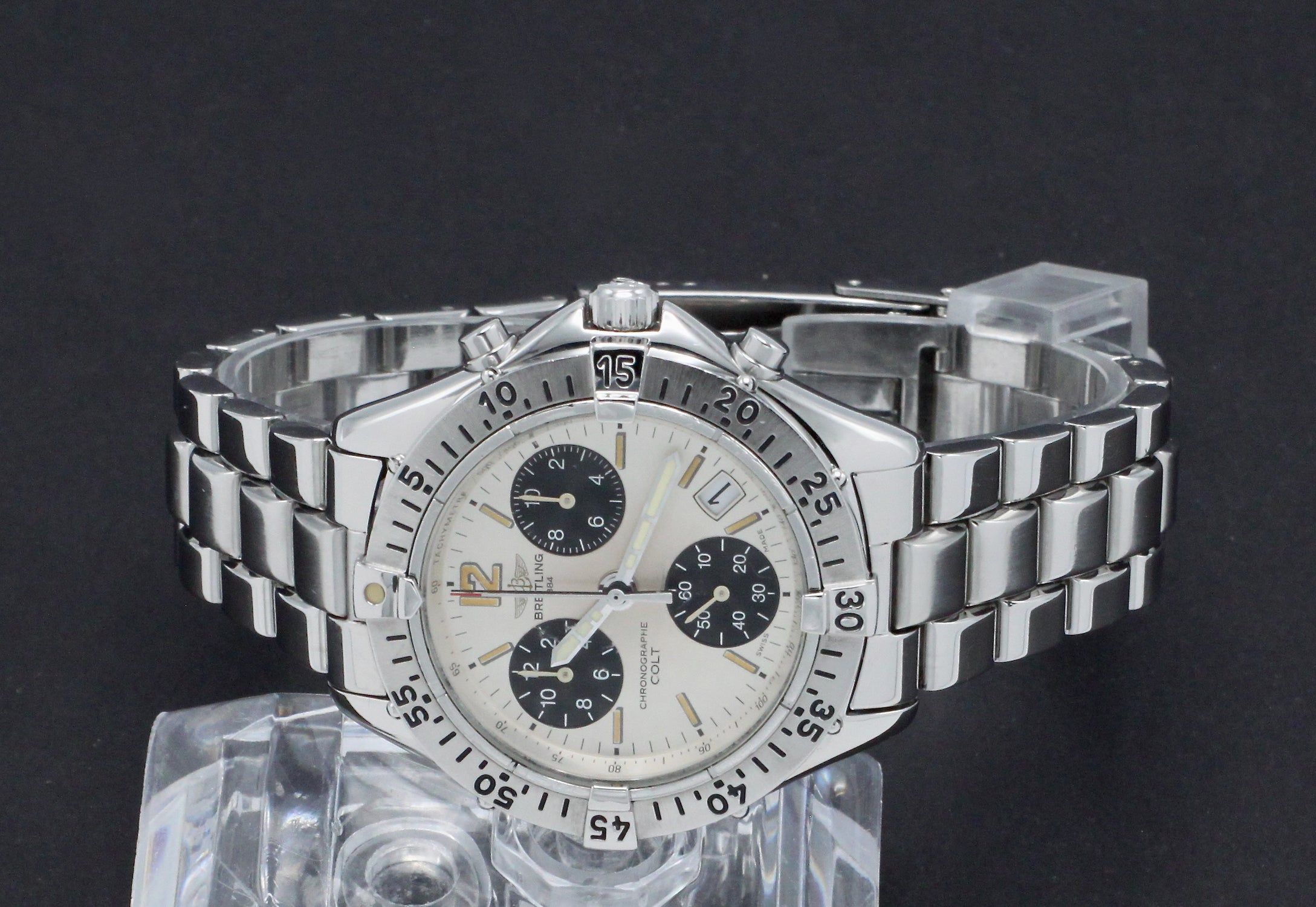 Breitling Colt Chronograph A53035 - 1996 - Breitling horloge - Breitling kopen - Breitling heren horloge - Trophies Watches