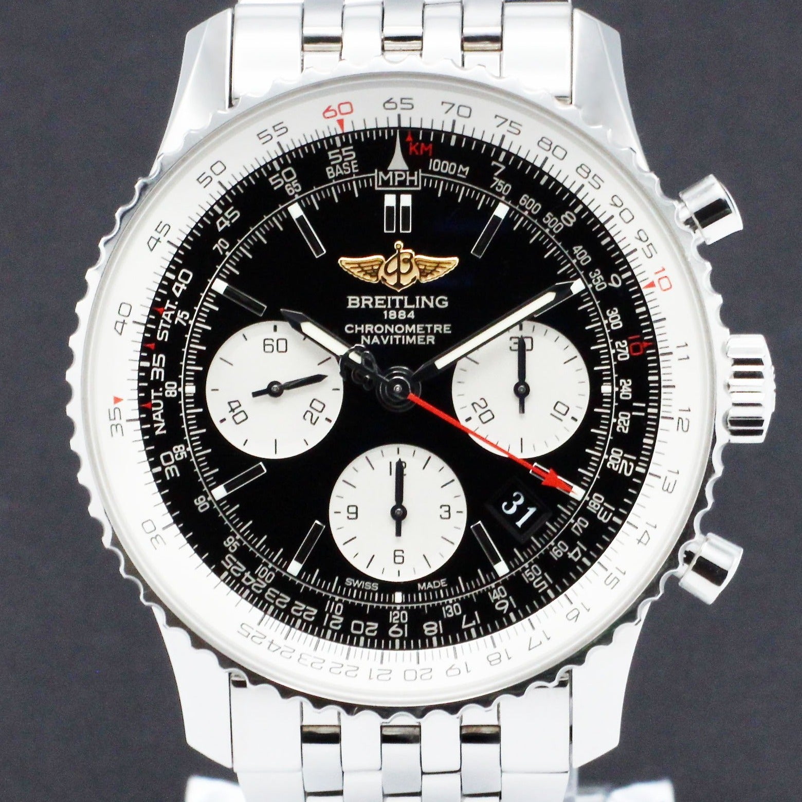 Breitling Navitimer 01 AB0120 - Breitling horloge - Breitling kopen - Breitling heren horloge - Trophies Watches