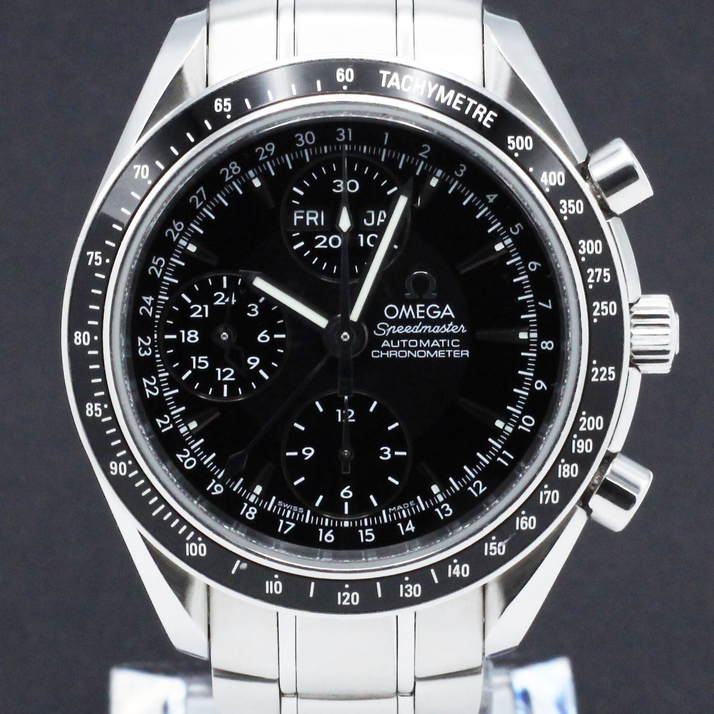 Omega Speedmaster Day Date 3220.50.00 - 2016 - Omega horloge - Omega kopen - Omega heren horloge - Trophies Watches