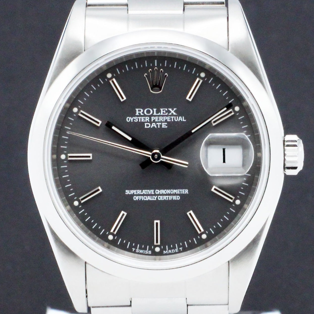 Rolex Oyster Perpetual Date 15200 - 1995 - Rolex horloge - Rolex kopen - Rolex heren horloge - Trophies Watches