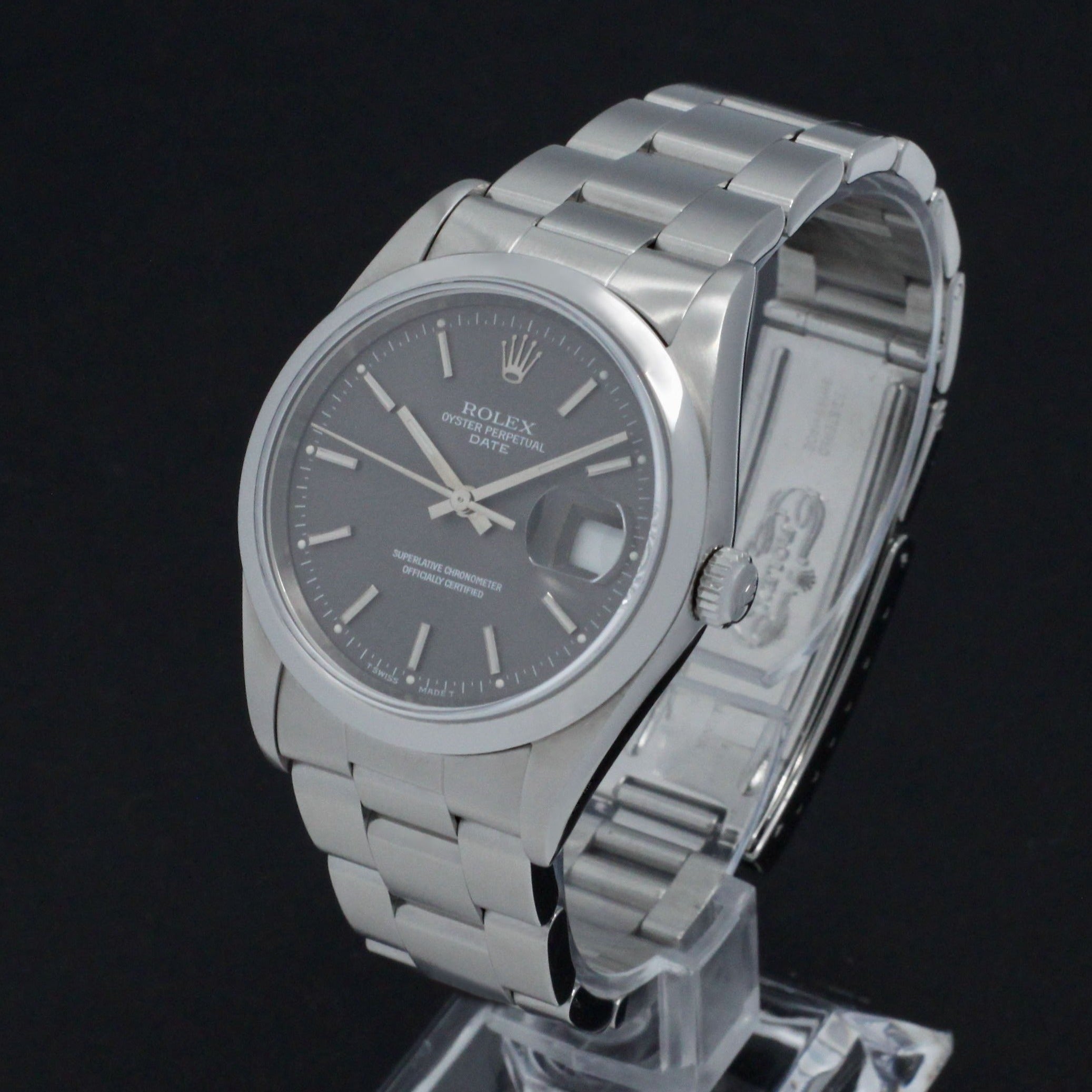 Rolex Oyster Perpetual Date 15200 - 1995 - Rolex horloge - Rolex kopen - Rolex heren horloge - Trophies Watches