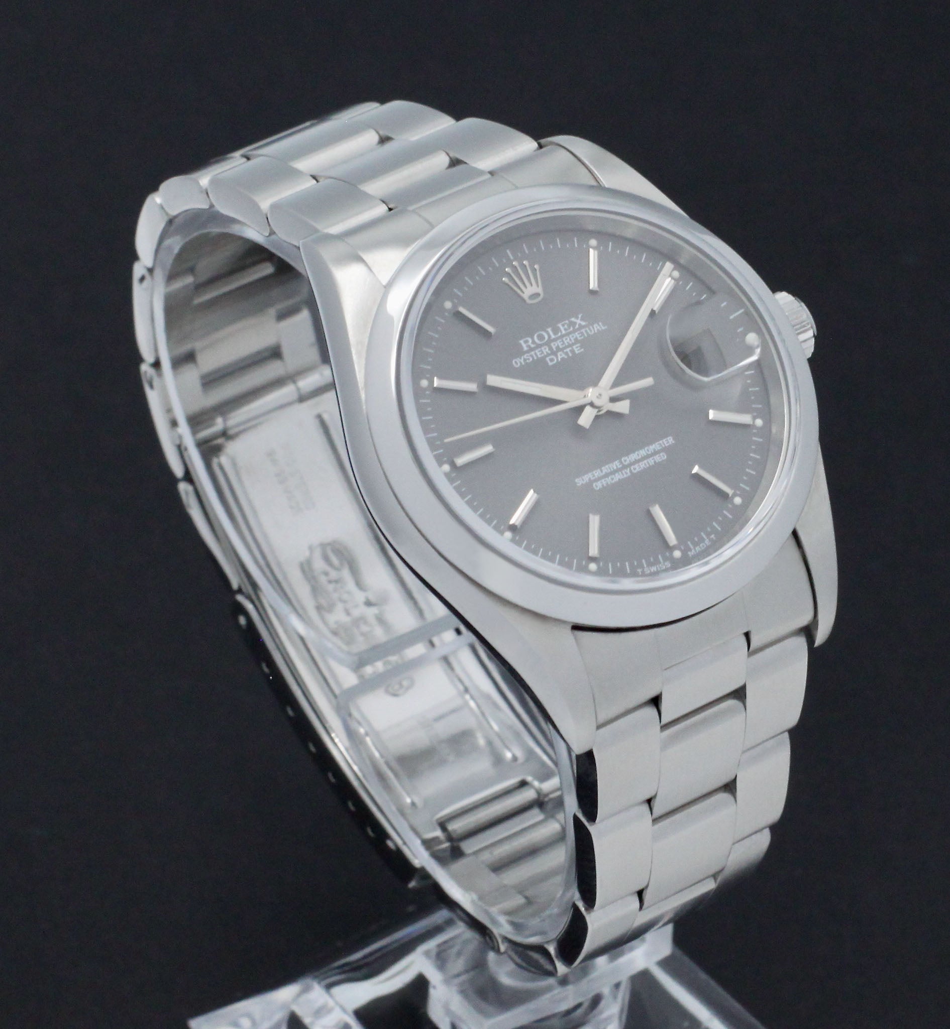 Rolex Oyster Perpetual Date 15200 - 1995 - Rolex horloge - Rolex kopen - Rolex heren horloge - Trophies Watches