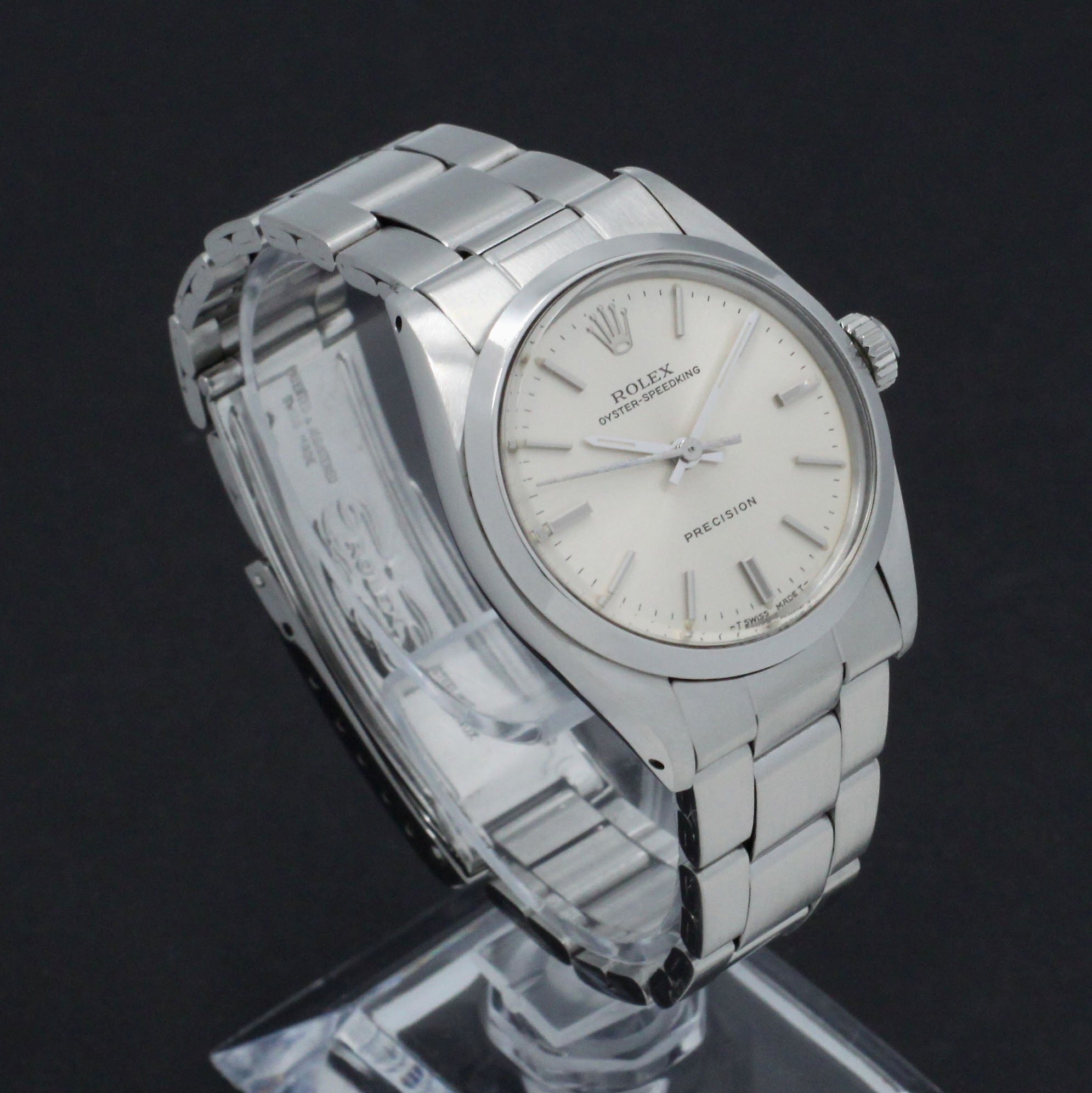 Rolex Oyster Precision Speedking 6430 - 1970 - Rolex horloge - Rolex kopen - Rolex heren horloge - Trophies Watches