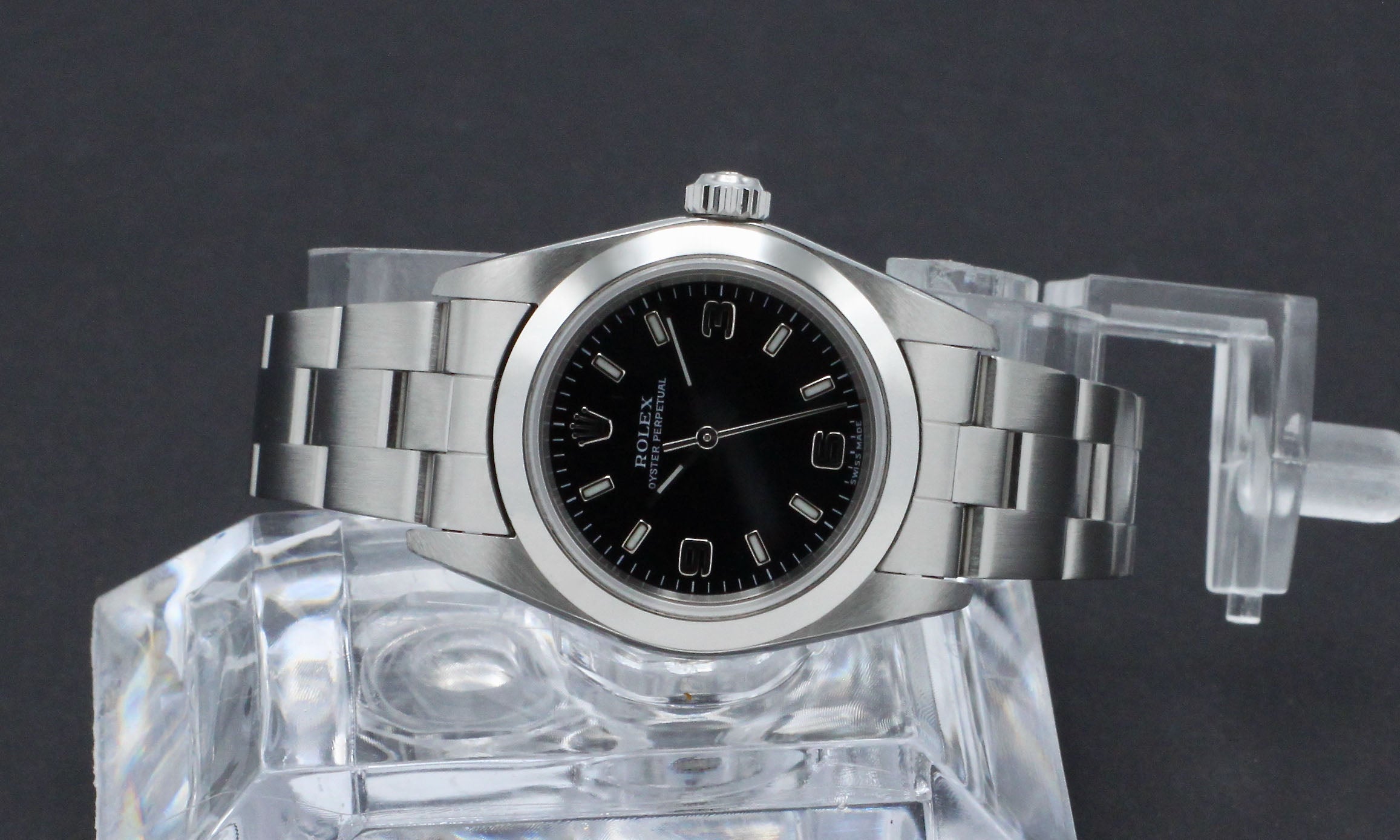 Rolex Oyster Perpetual 76080 - 2008 - Rolex horloge - Rolex kopen - Rolex dames horloge - Trophies Watches