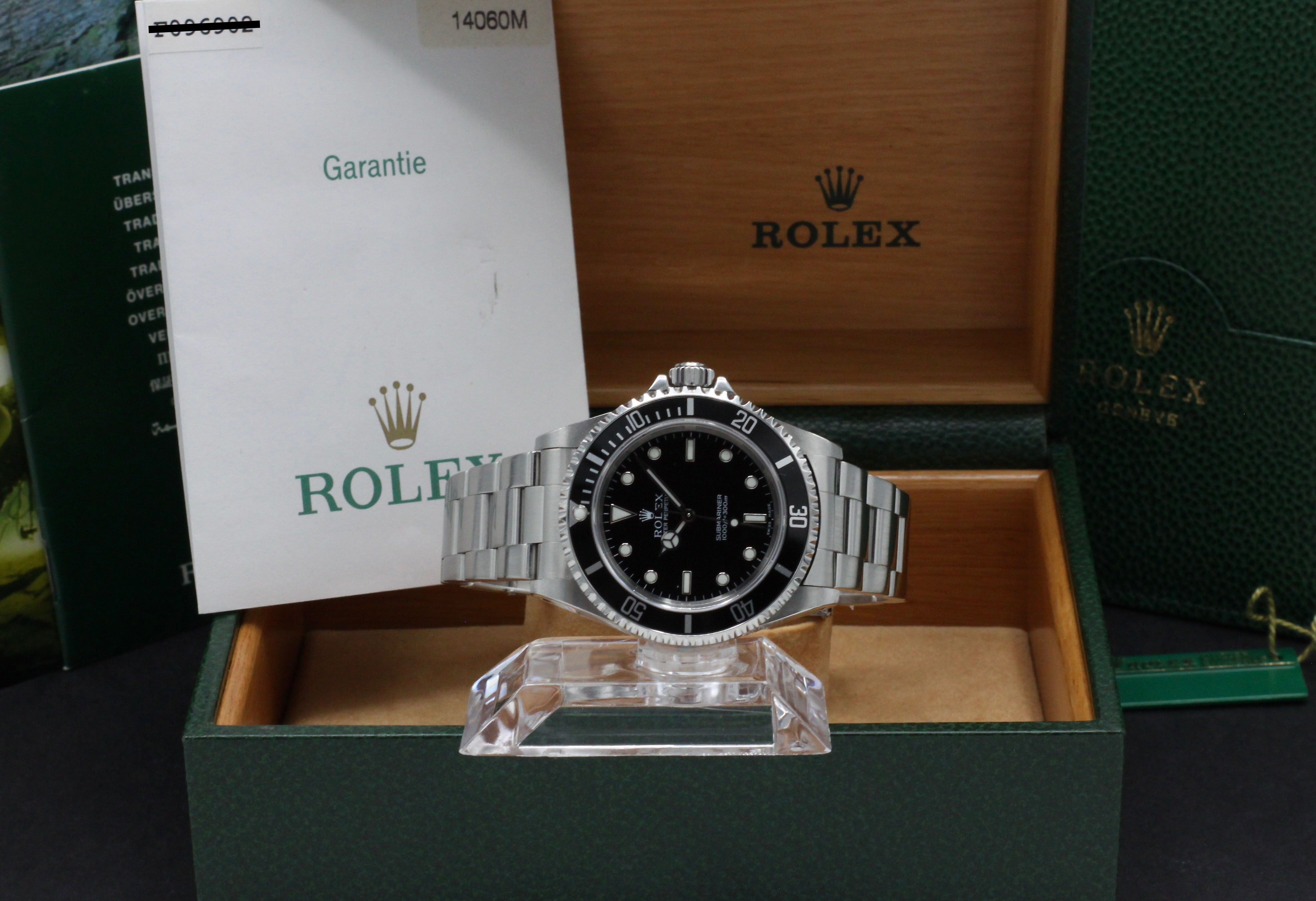 Rolex Submariner 14060 - 2004 - Rolex horloge - Rolex kopen - Rolex heren horloge - Trophies Watches