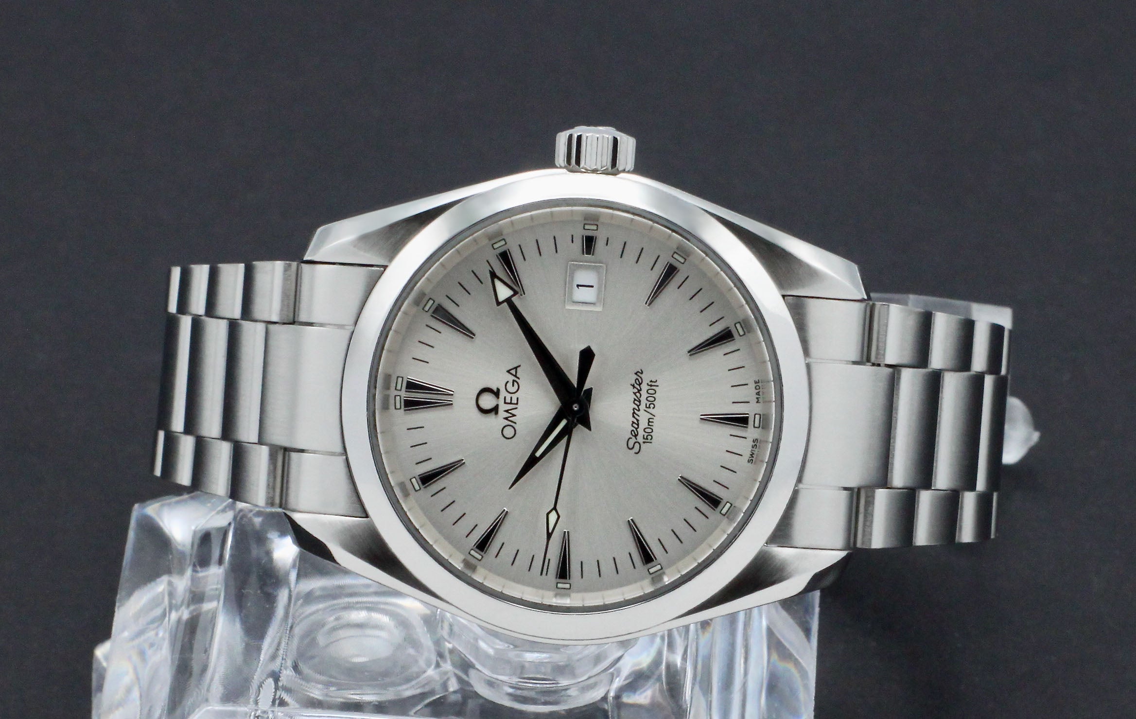 Omega Seamaster Aqua Terra 2518.30.00 - 2004 - Omega horloge - Omega kopen - Omega heren horloge - Trophies Watches