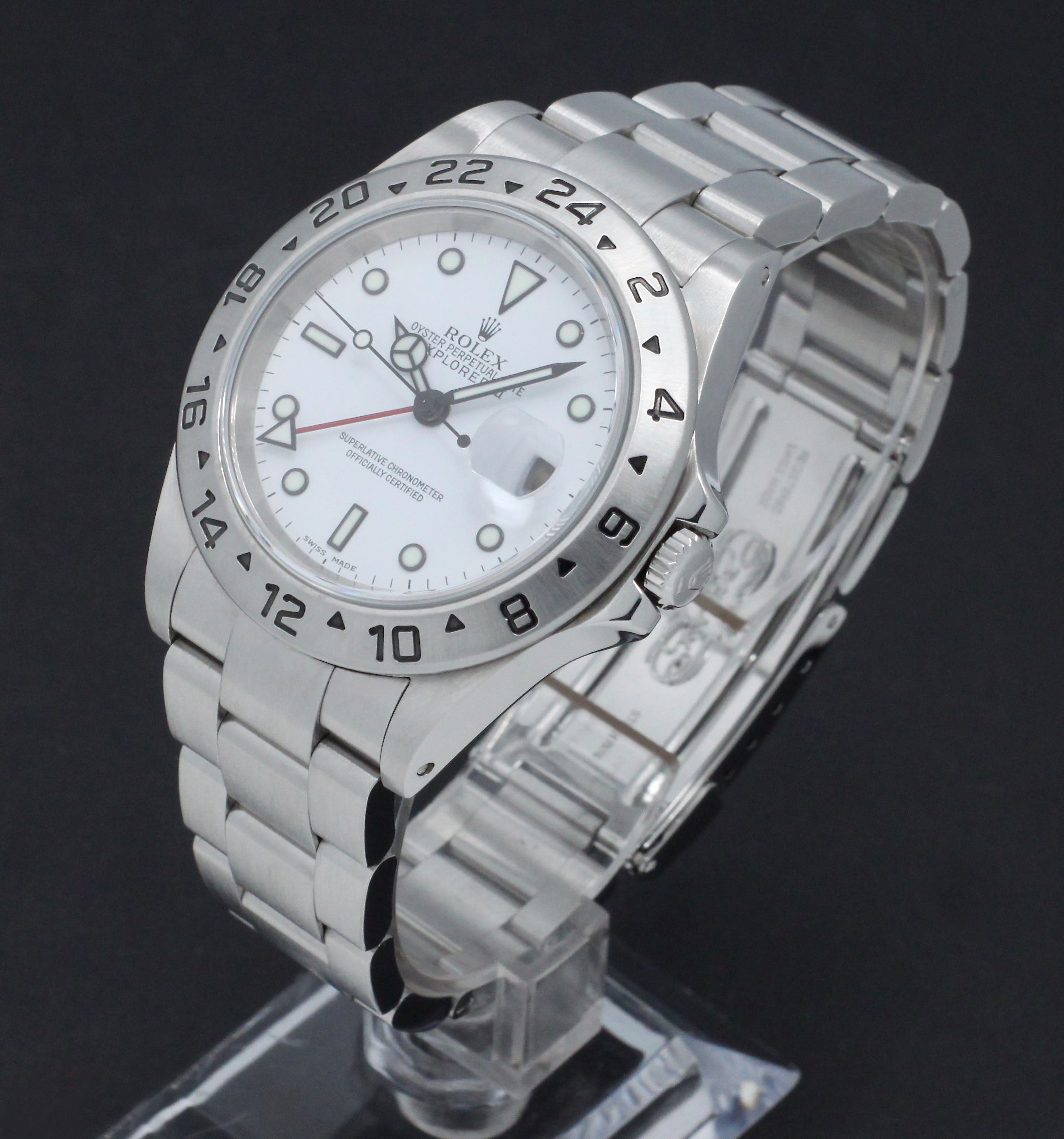 Rolex Explorer 16570 - 2002 - Rolex horloge - Rolex kopen - Rolex heren horloge - Trophies Watches